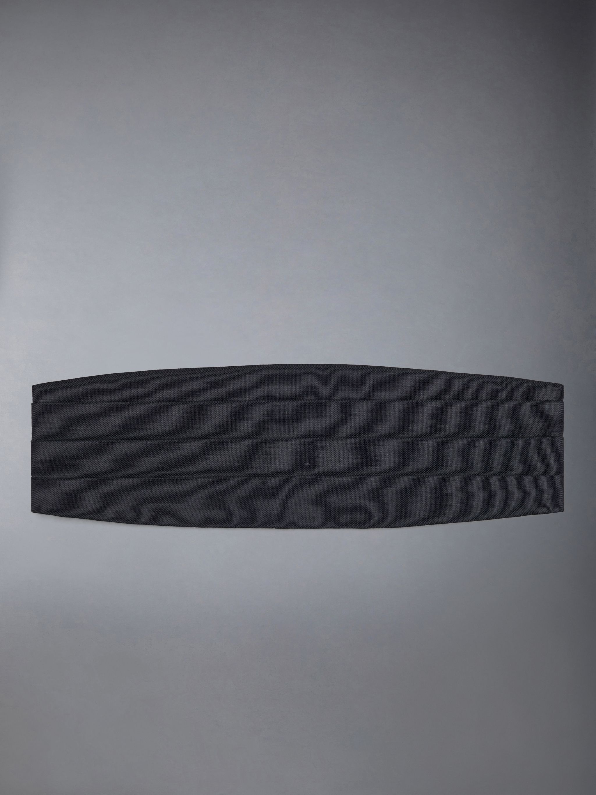 pintucked mohair cummerbund - 1