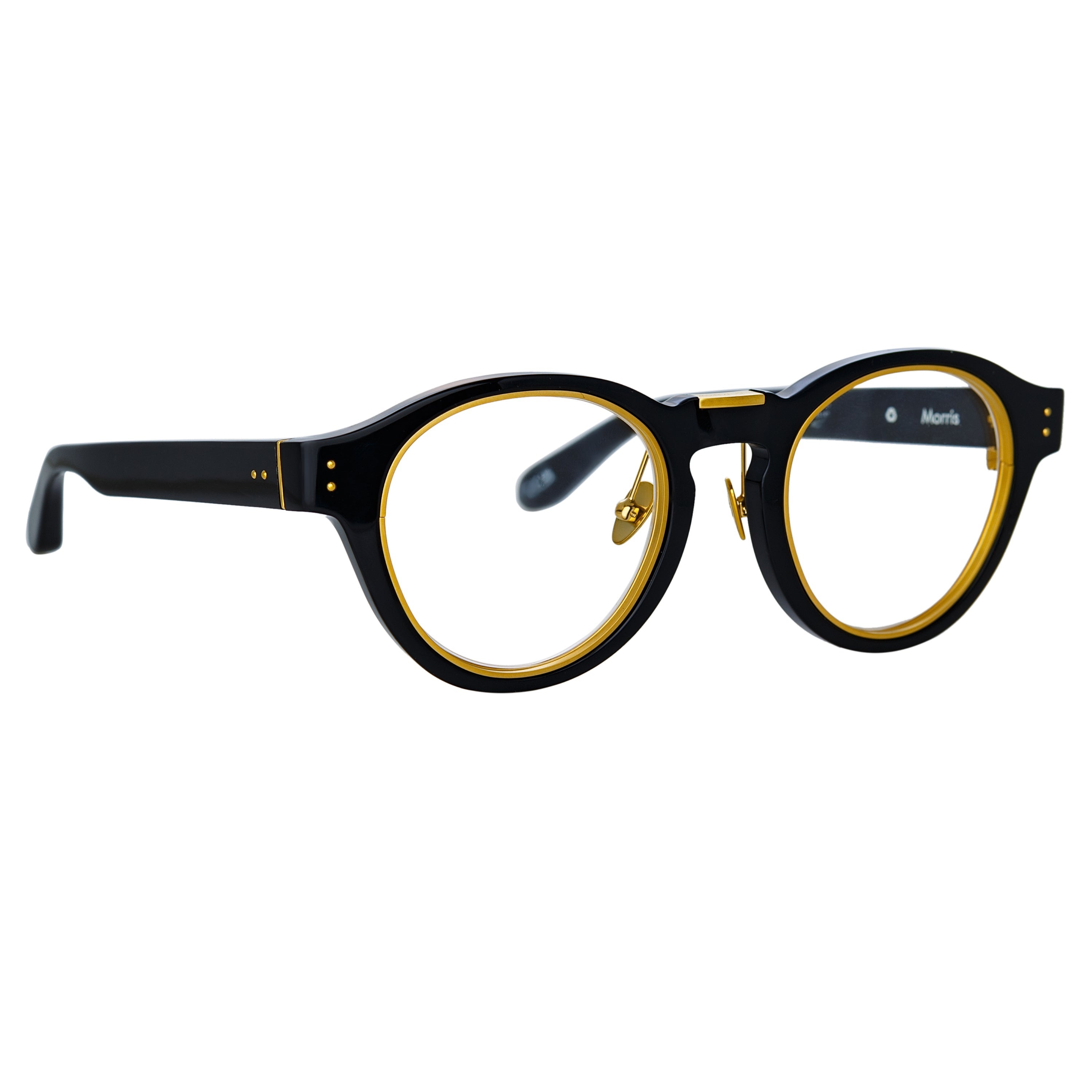 MORRIS OVAL OPTICAL FRAME IN BLACK - 2