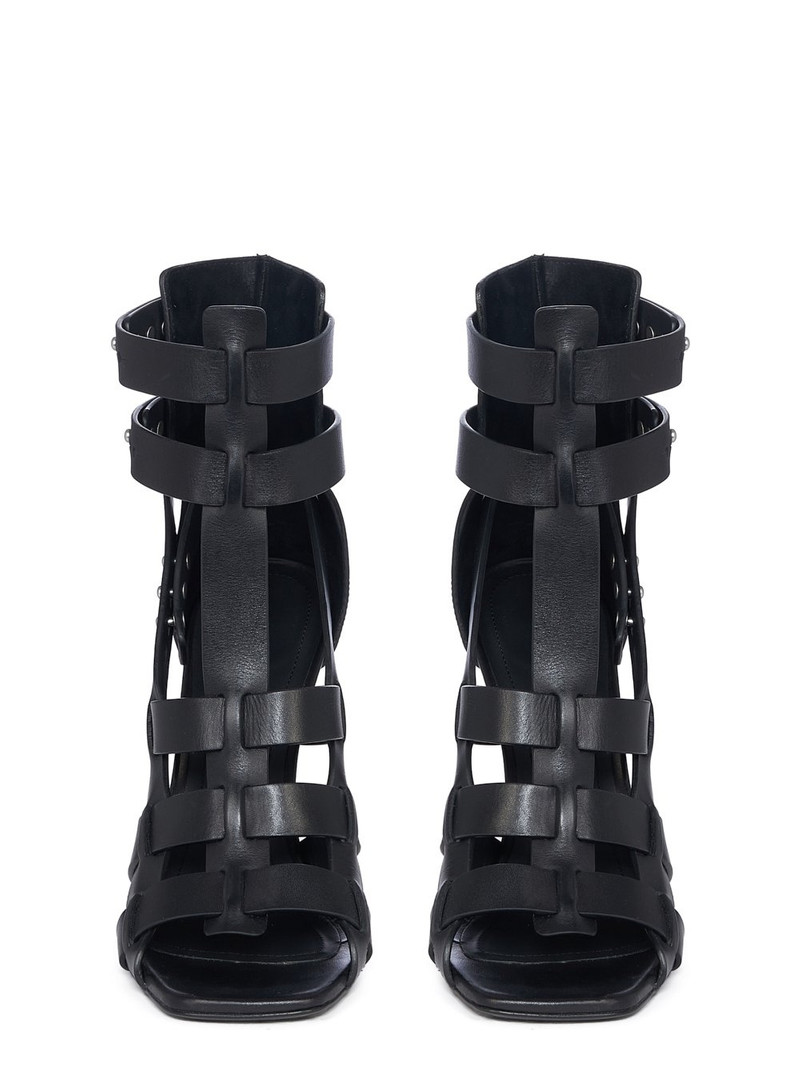 Rick Owens Cantilever leather sandals outlook