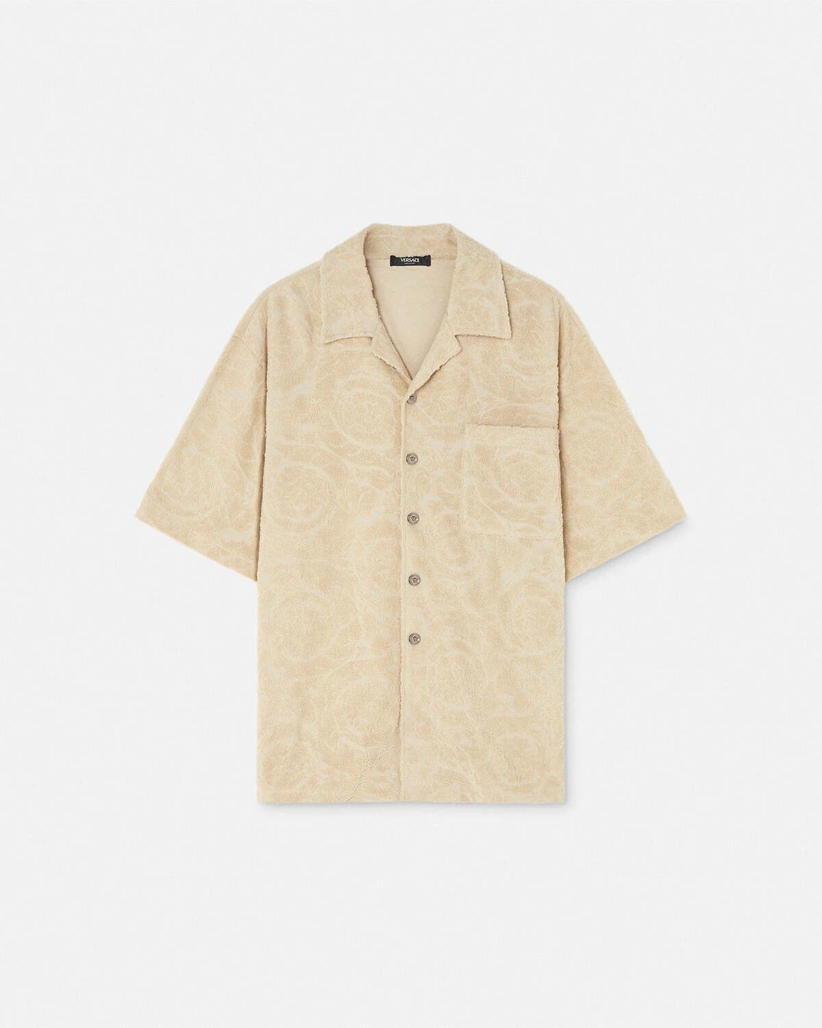 Barocco Jacquard Towel Shirt - 1