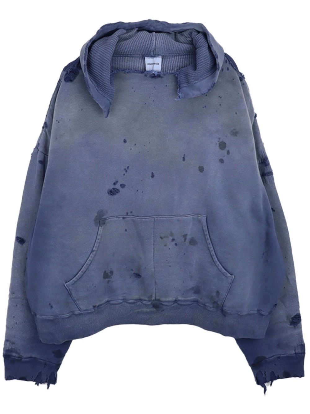 distressed hoodie - 1