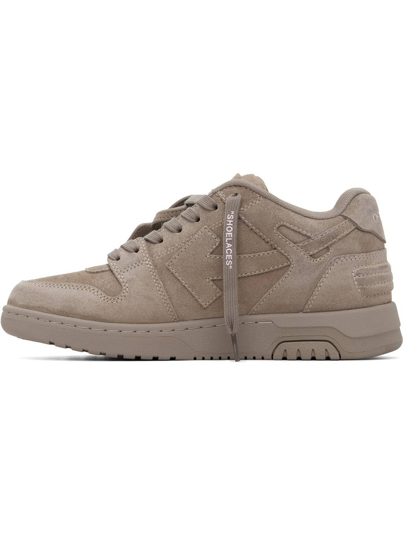 Taupe Out Of Office "For Walking" Suede Sneakers 3