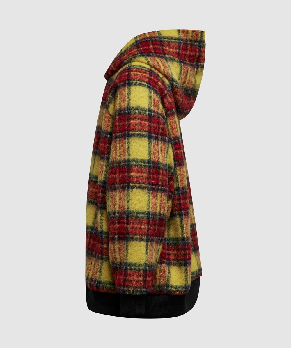 UNDERCOVER Hooded check shirt | sevenstore | REVERSIBLE
