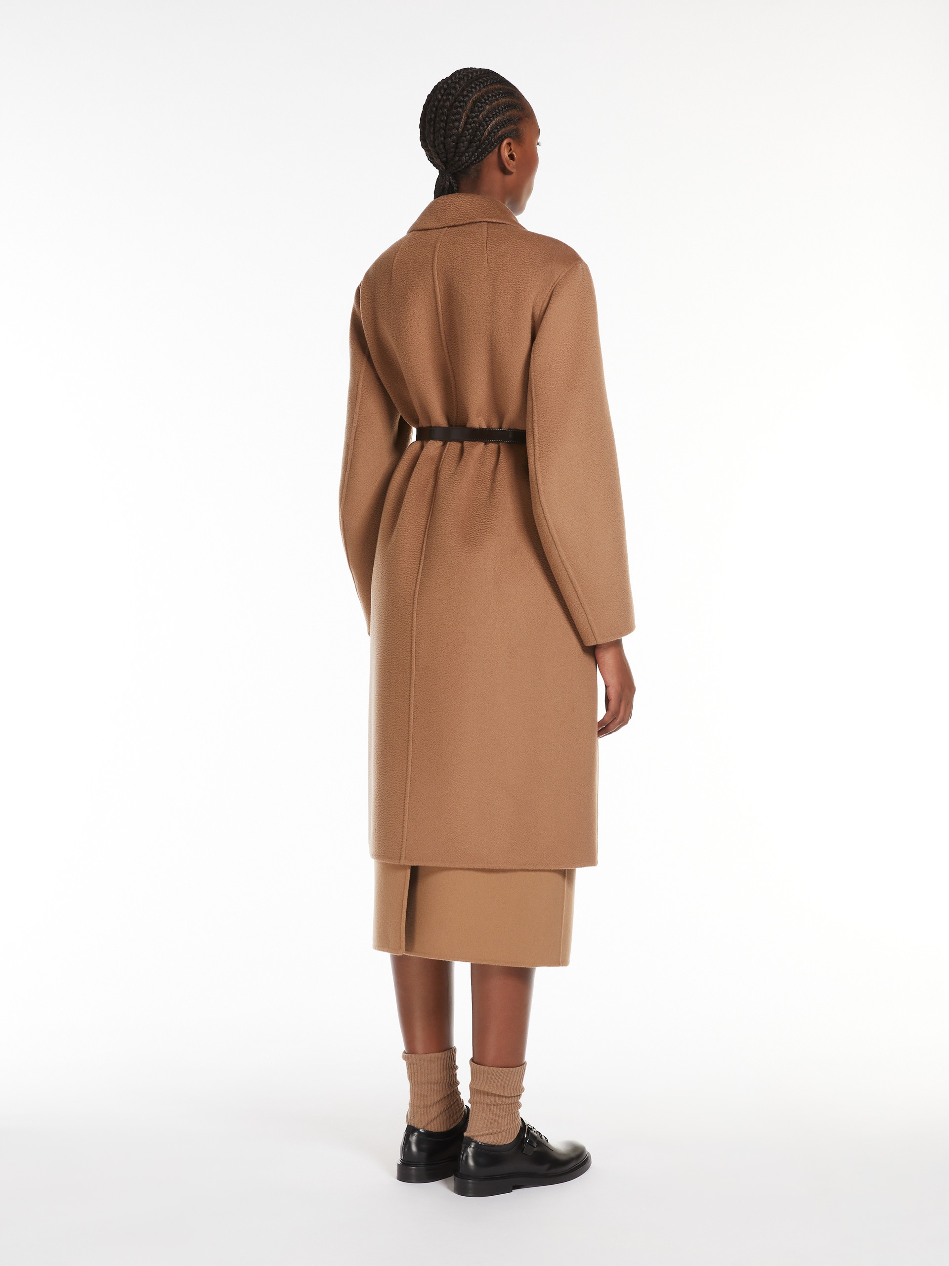 RUBENS Wool and cashmere midi coat - 4