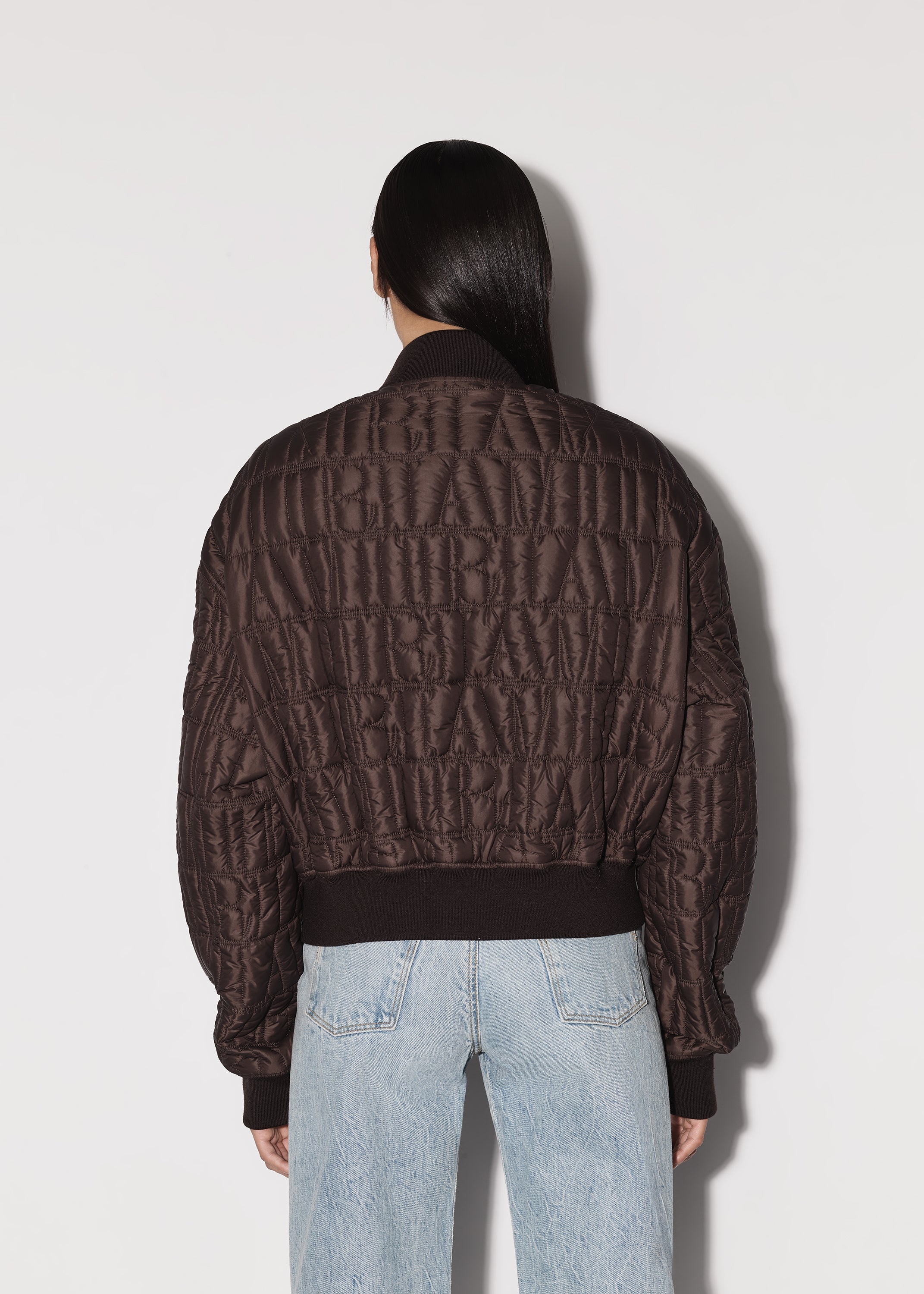 QUILTED AMIRI DOWN BOMBER - 7