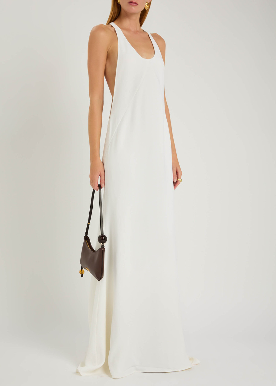 Jacquemus La Marcel Crepe Maxi Dress - 4