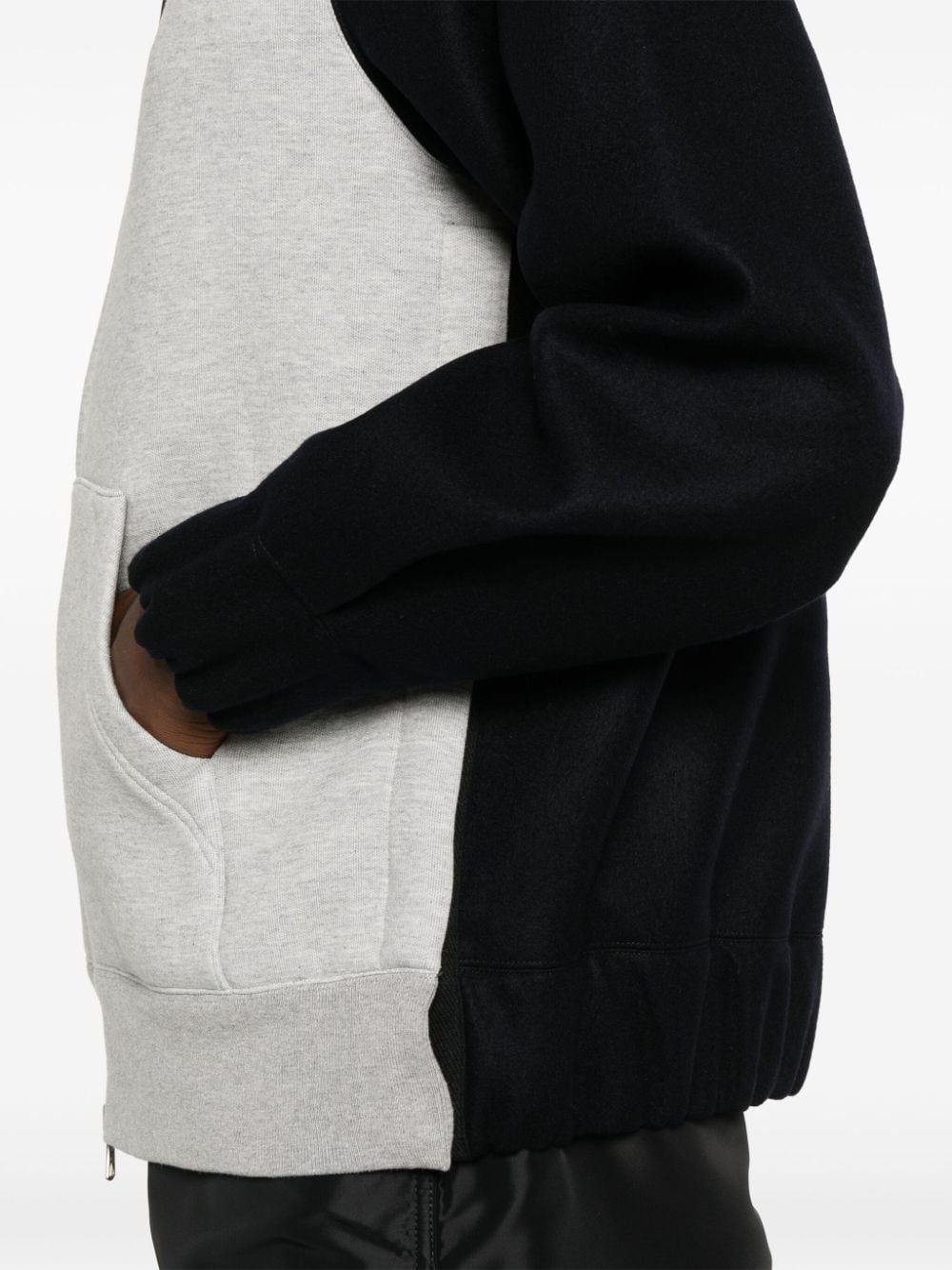 wool hooded jacket - 5