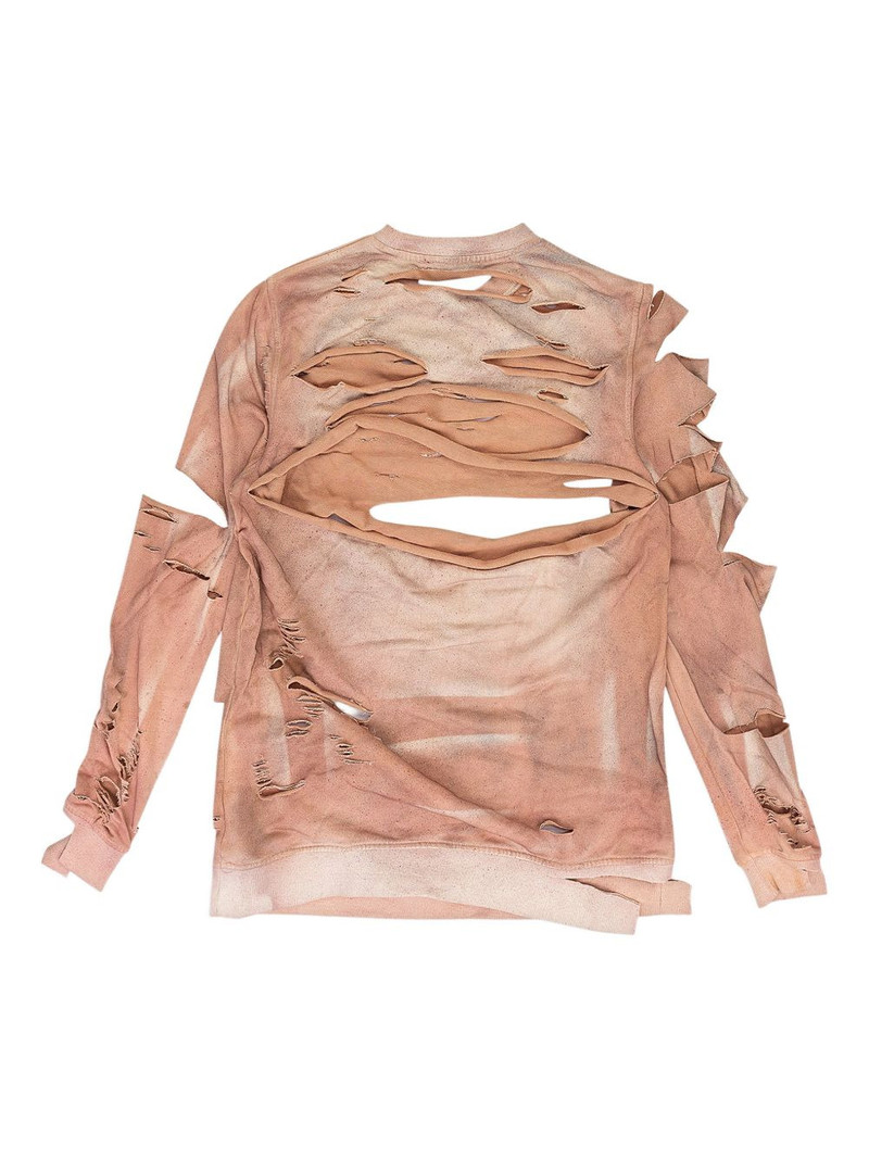 WHO DECIDES WAR crew-neck long sleeve T-shirt outlook