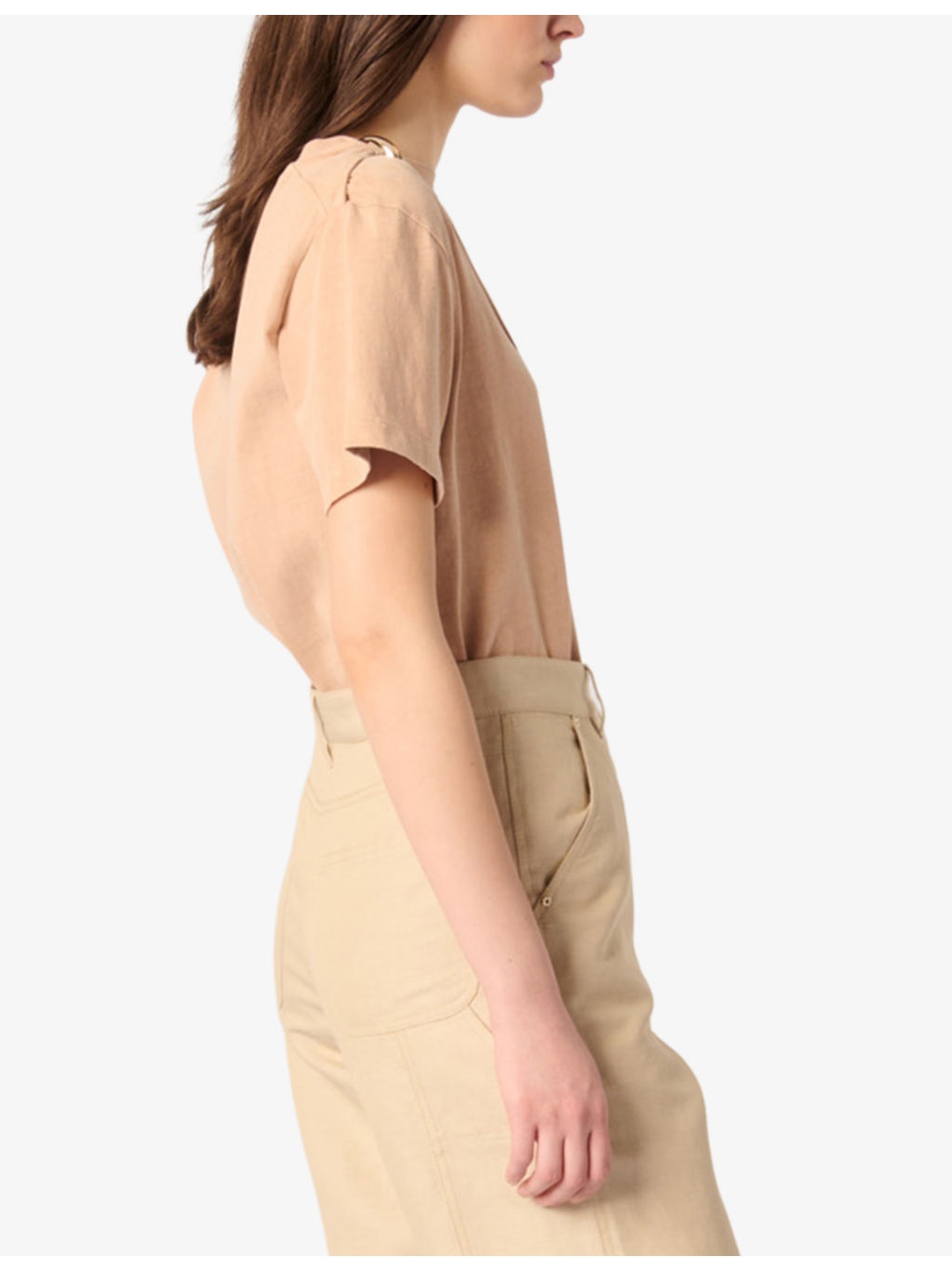 Jewel-Embellished Short-Sleeve Cotton T-Shirt - 4