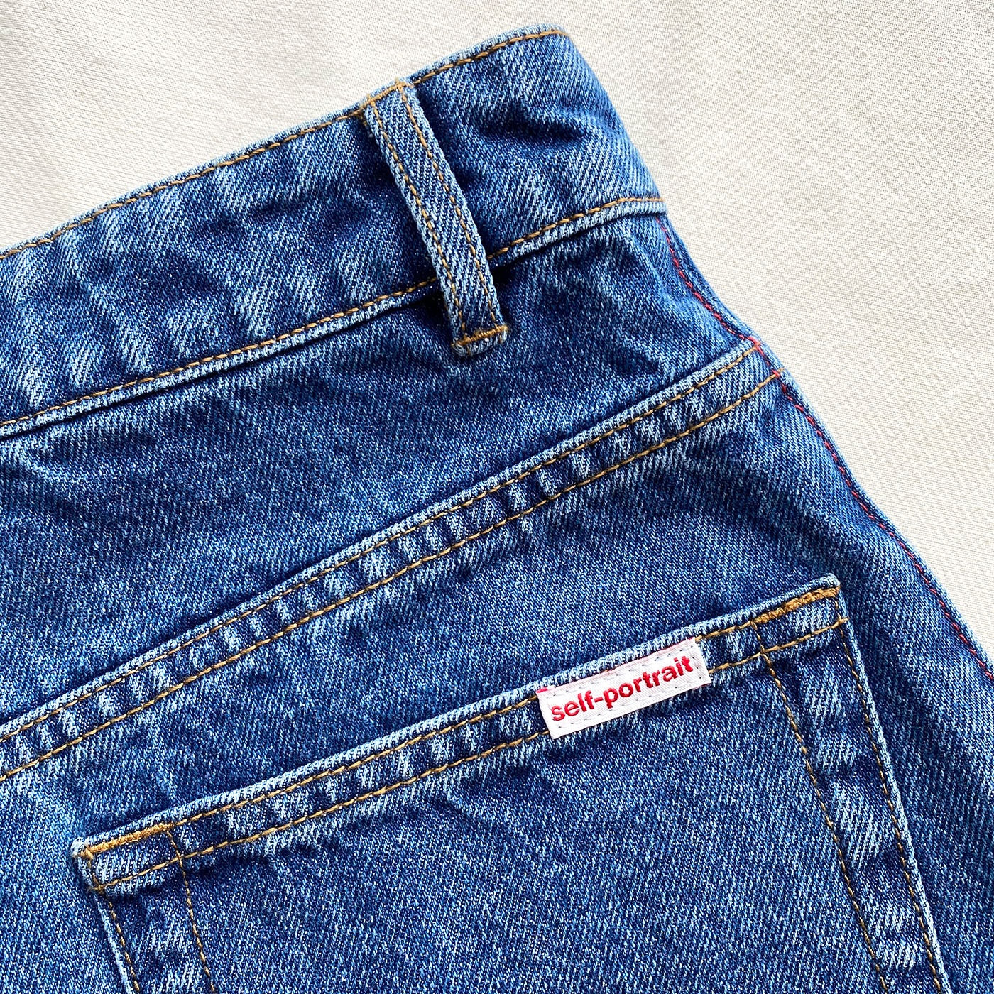 Light Blue Denim Shorts - 6
