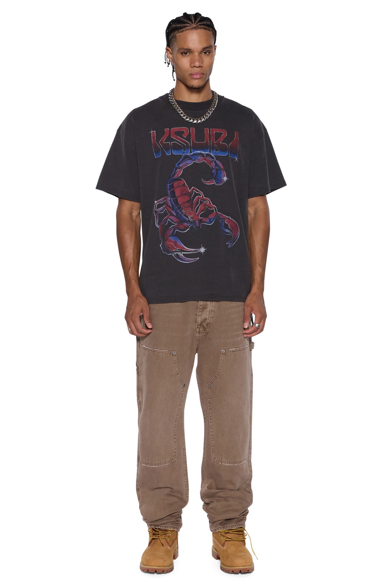 Ksubi Venom Ekcess Graphit T-Shirt in Black at Nordstrom - 4