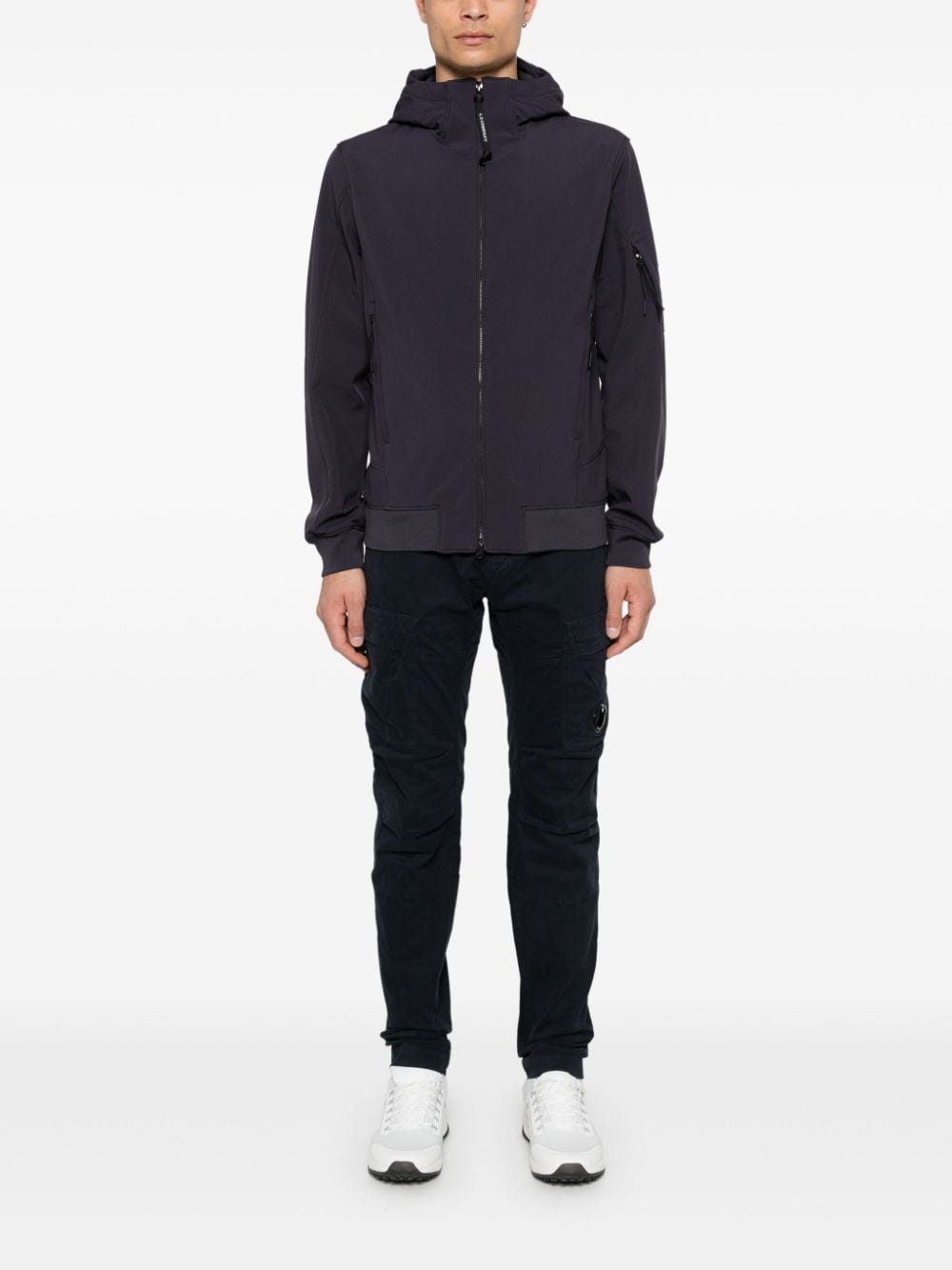 Lens-embellished cargo pants - 2