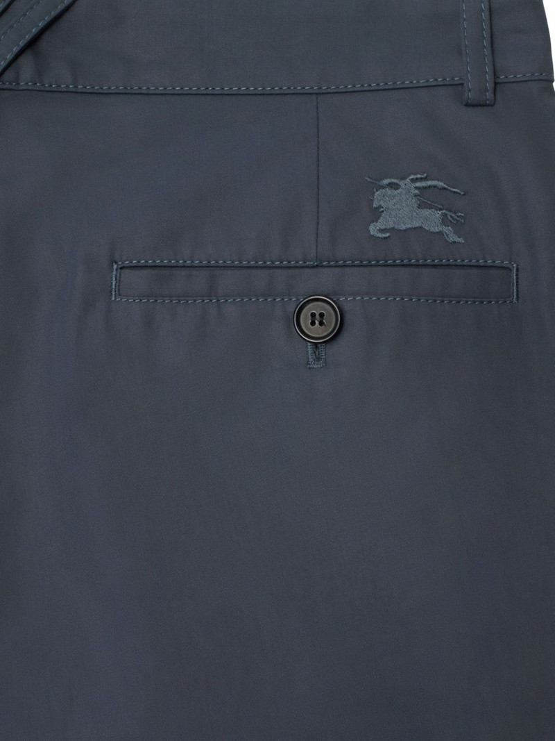 Burberry cotton chino trousers outlook