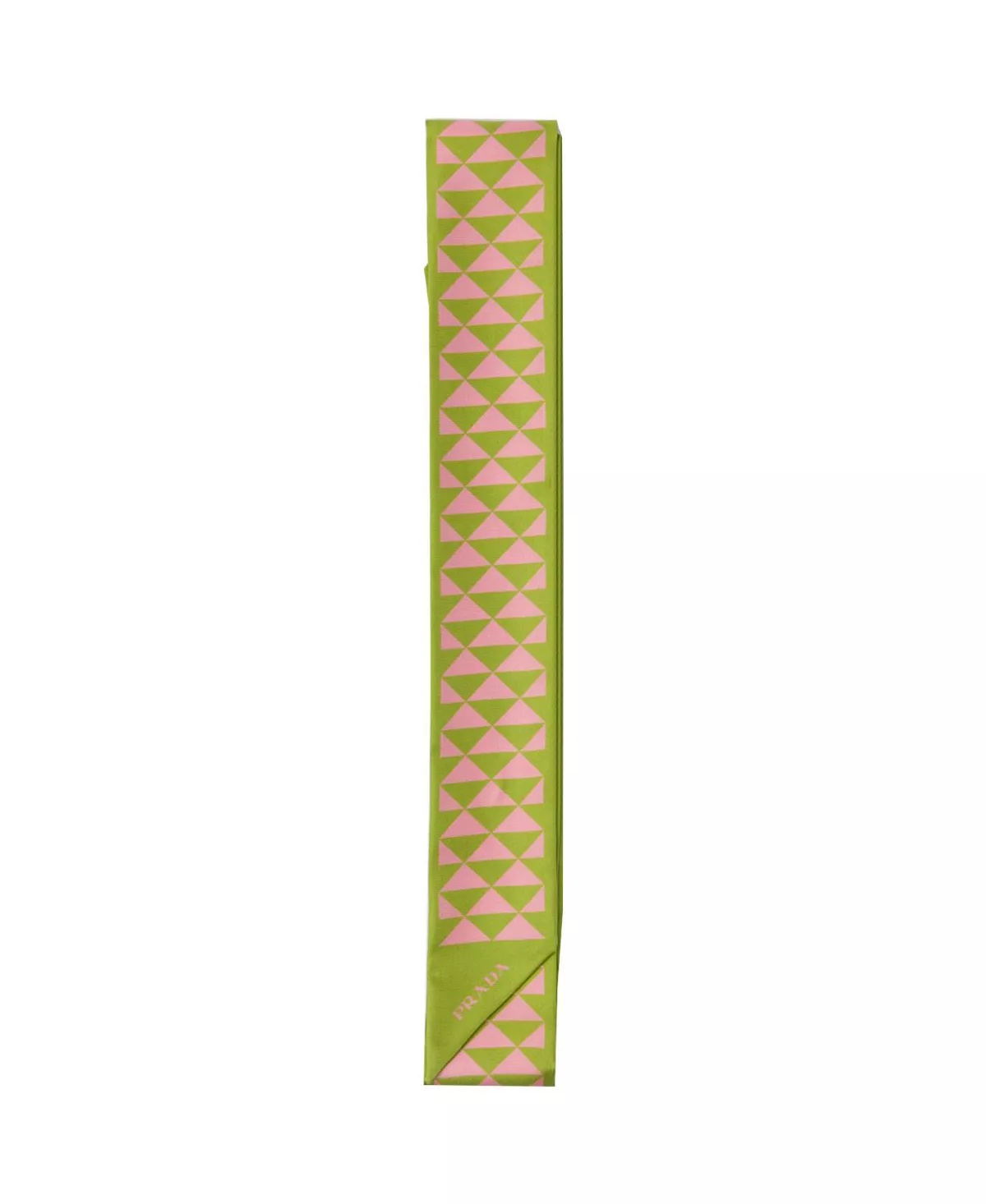 Printed Silk Twill Skinny Scarf - 2