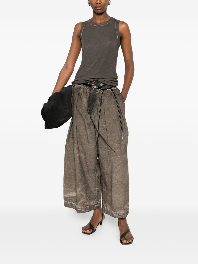 UMA WANG Poetic pleated trousers outlook
