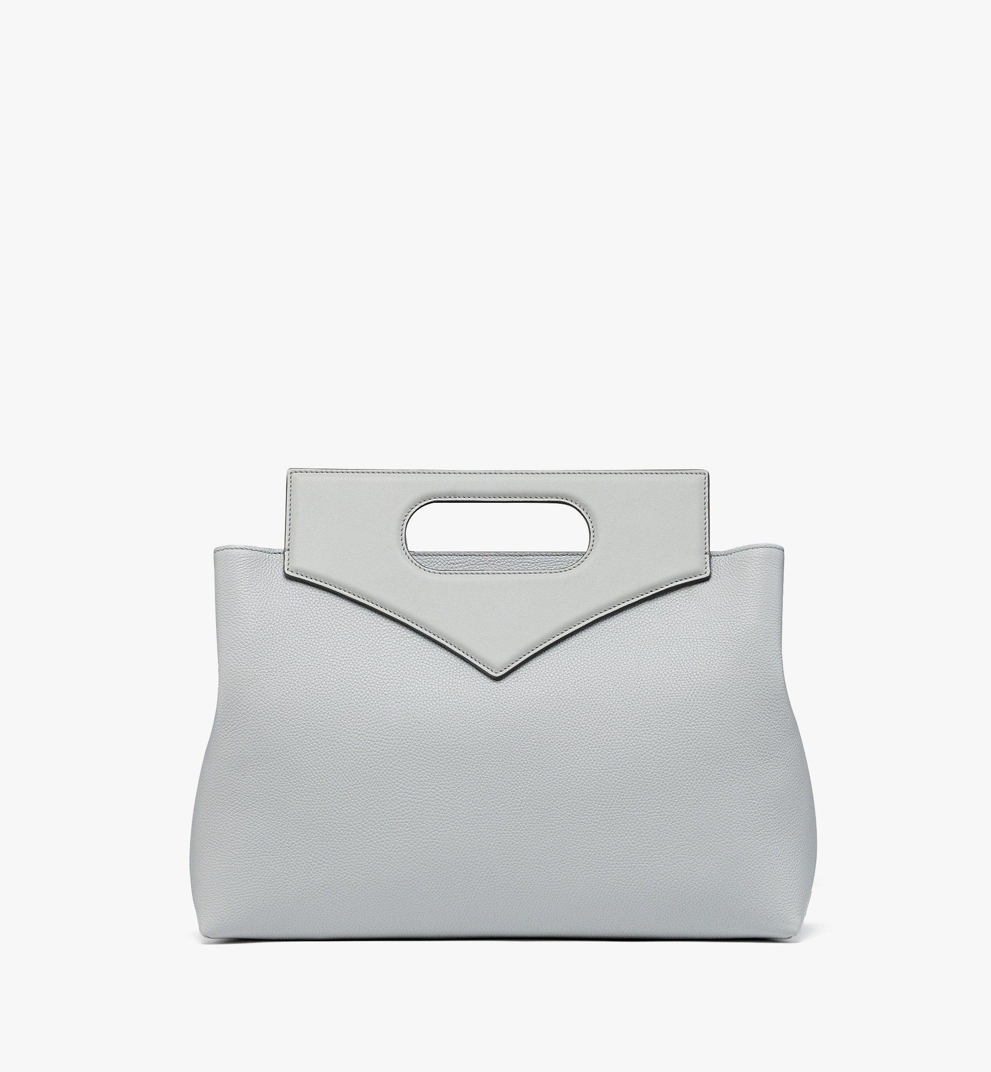Soft Diamond Tote in Embossed Leather - 5