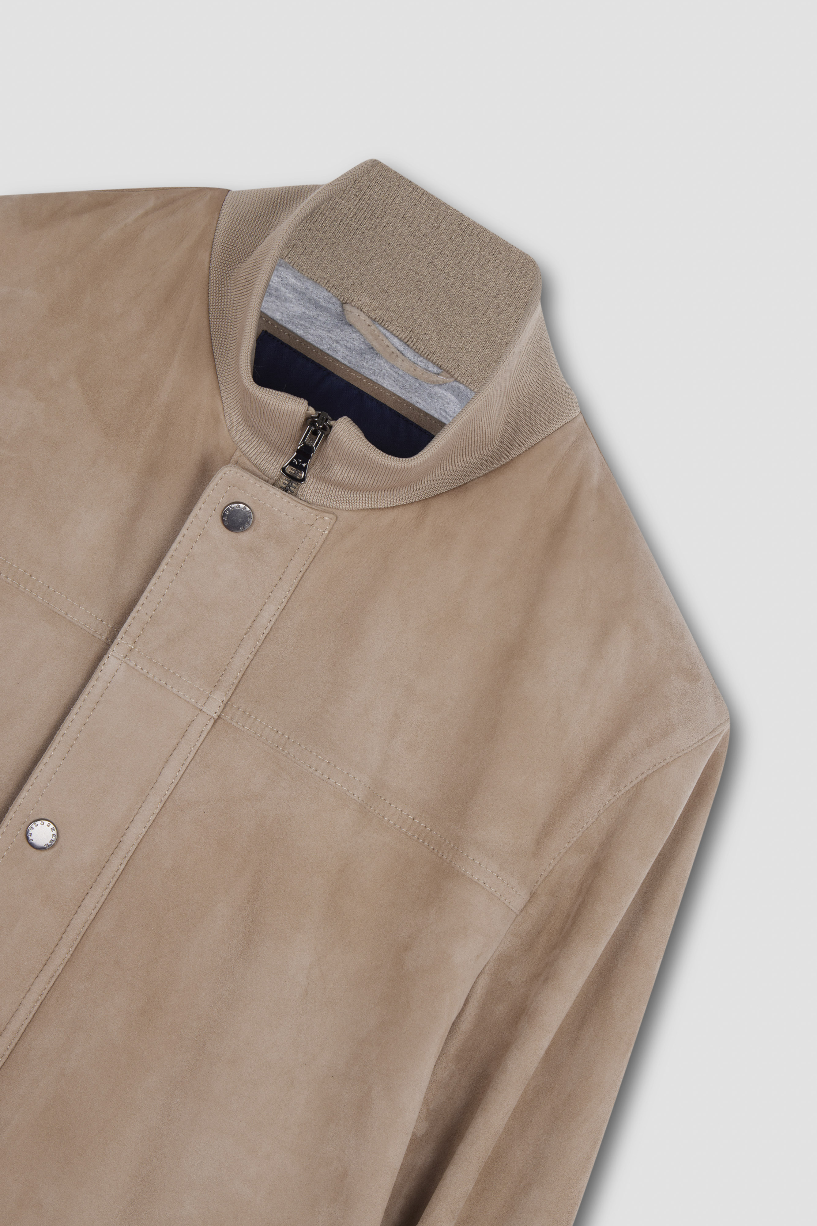 AQUALEATHER SUEDE BOMBER - 6