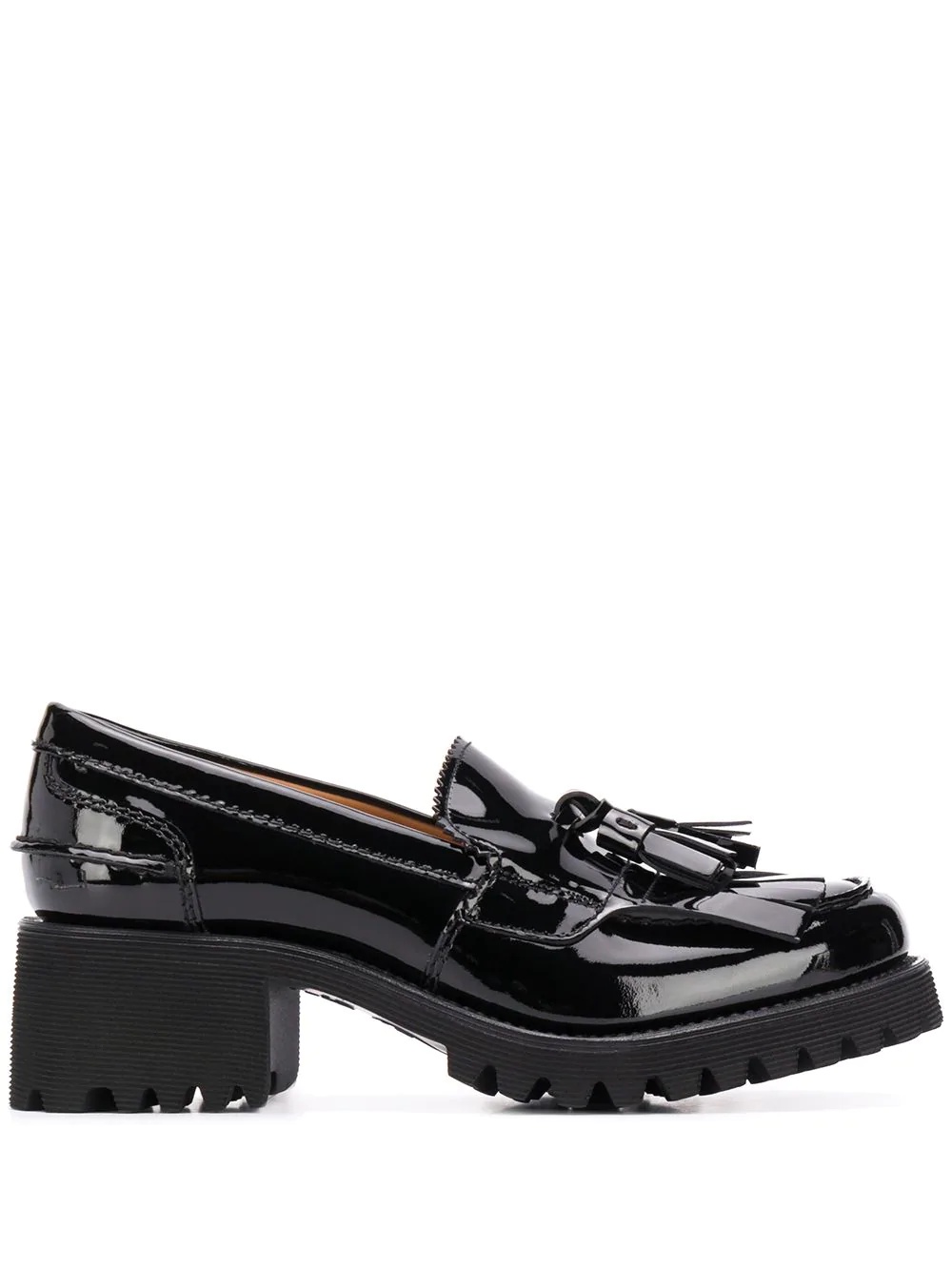 tassel platform loafers - 1