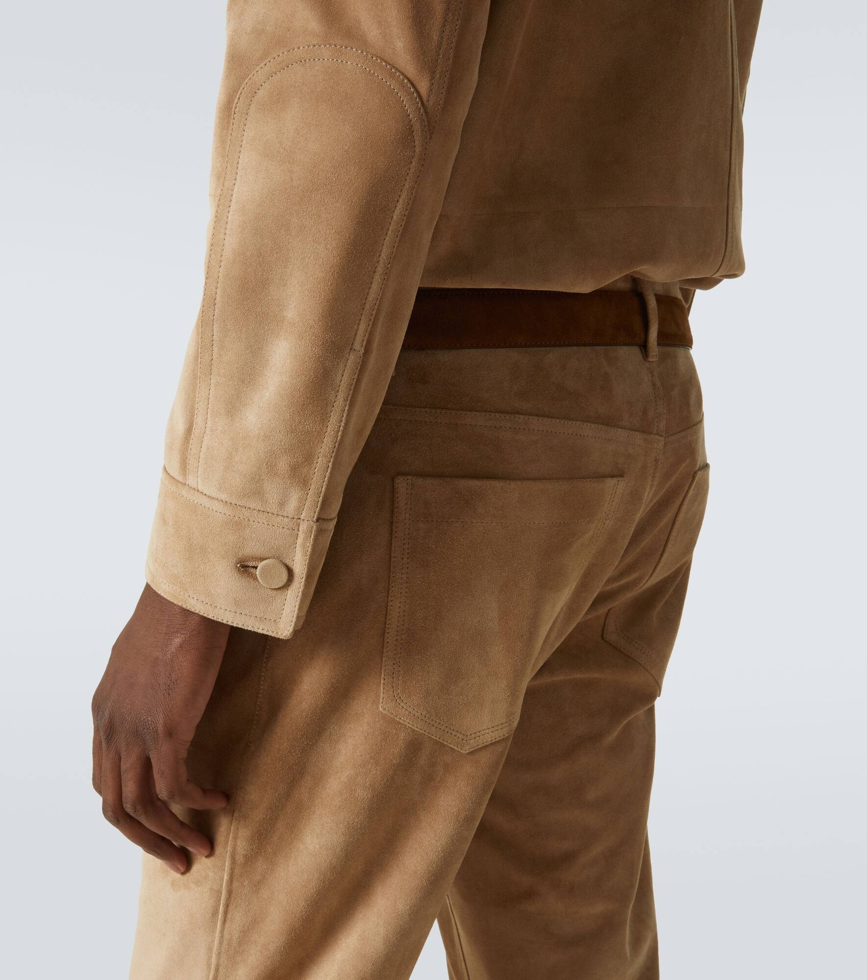 Lucas suede overshirt - 6