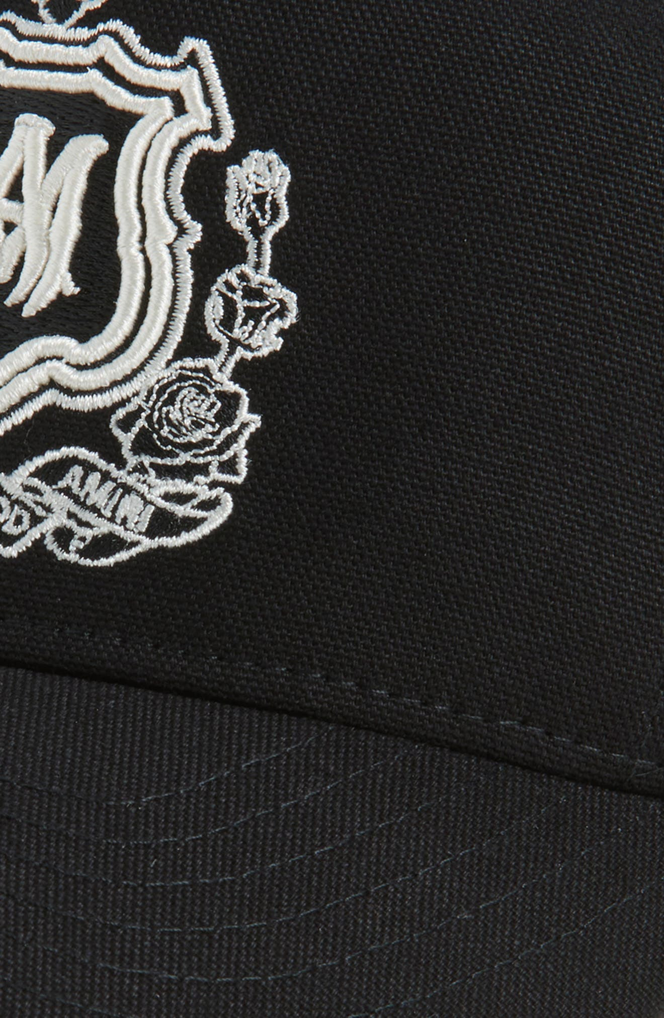 AMIRI MA Crest Trucker Hat in Black at Nordstrom - 3