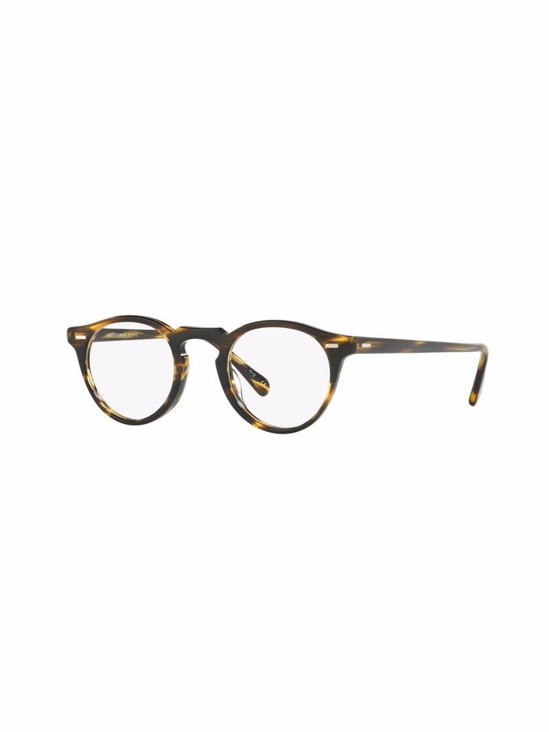 Oliver Peoples Gregory Peck tortoiseshell glasses outlook