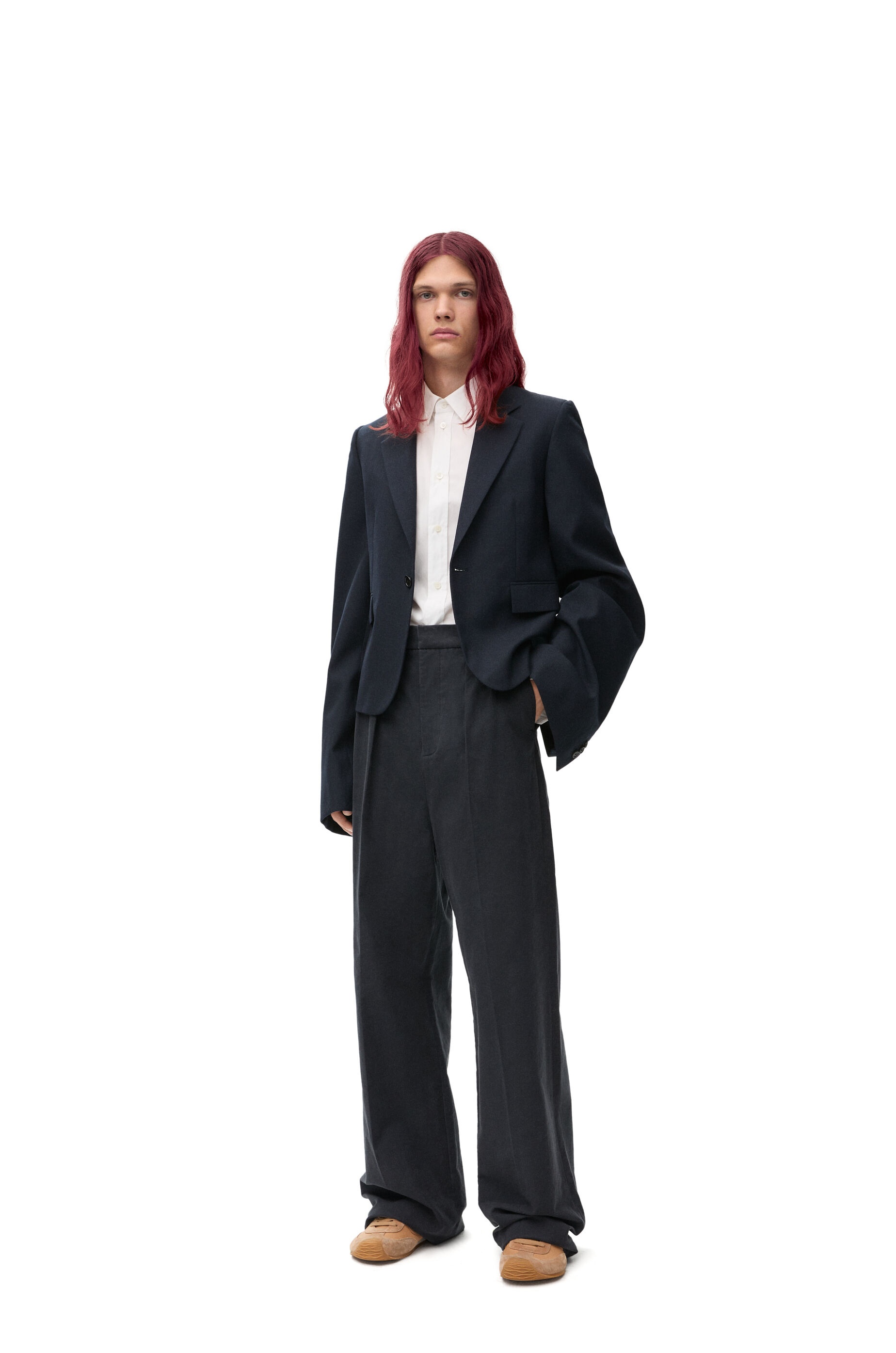 Pleated trousers in cotton - 2