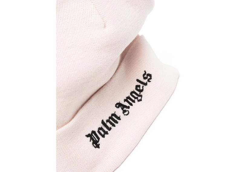 Palm Angels Palm Angels Classic Logo Beanie Butter/Black outlook