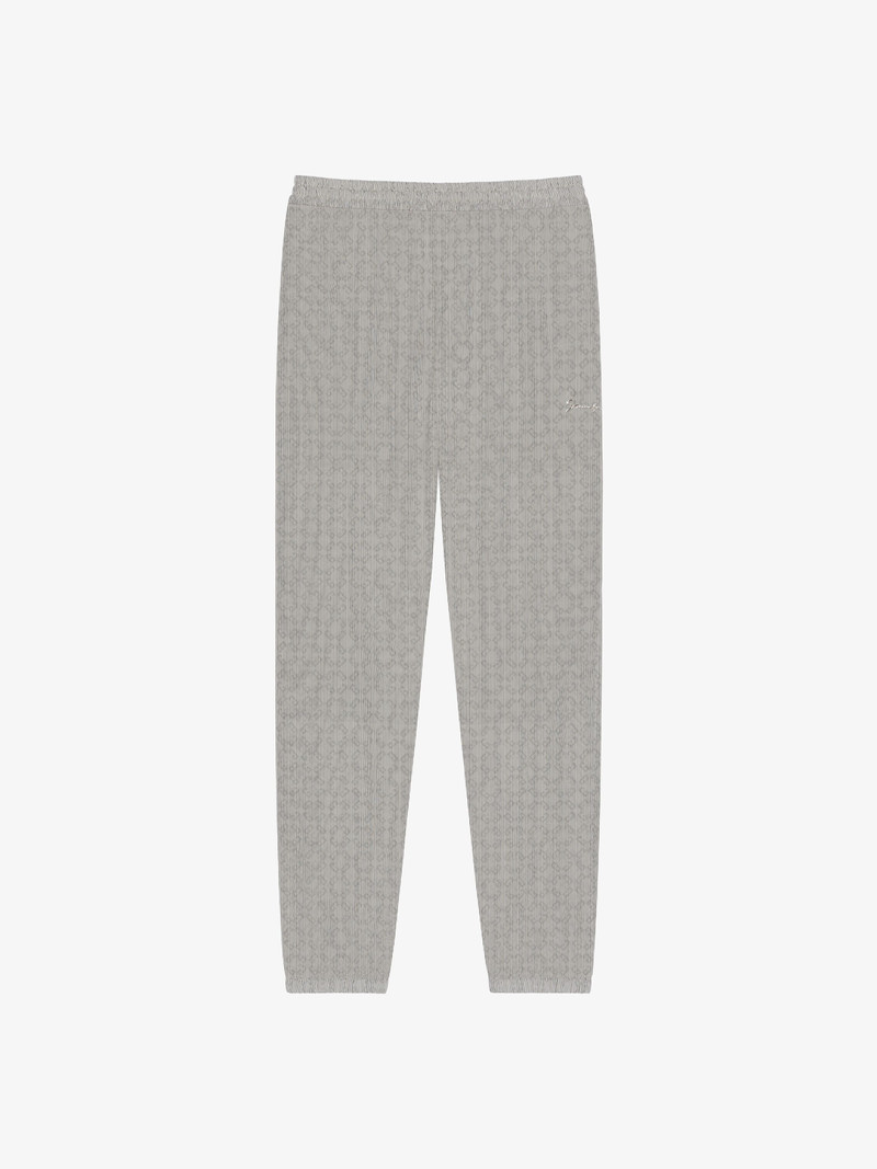 JOGGER PANTS IN MONOGRAM 72 JACQUARD 1