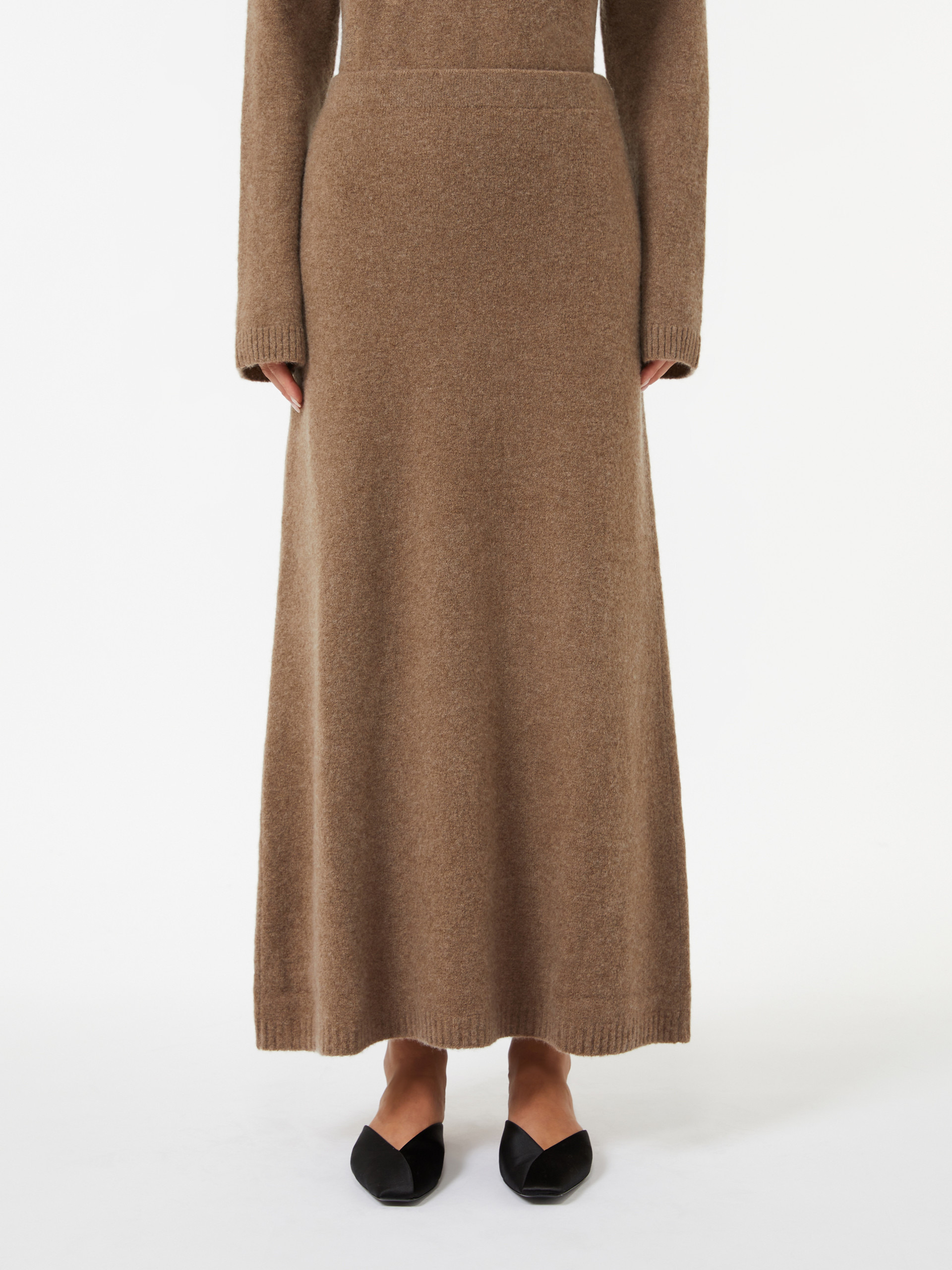 DORINA Stretch cashmere yarn skirt - 3