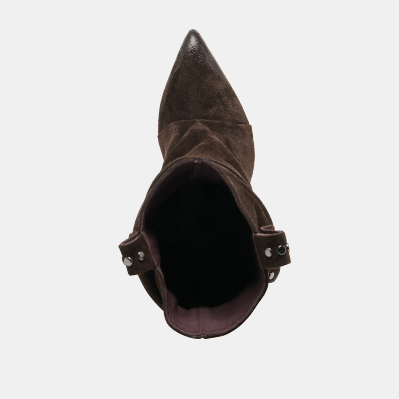 MORLA BOOTS DK BROWN SUEDE 9