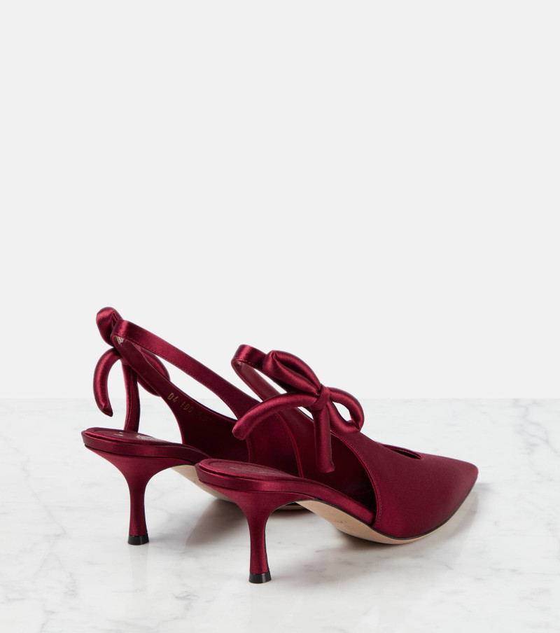 Nite-Out 70 satin slingback pumps 3