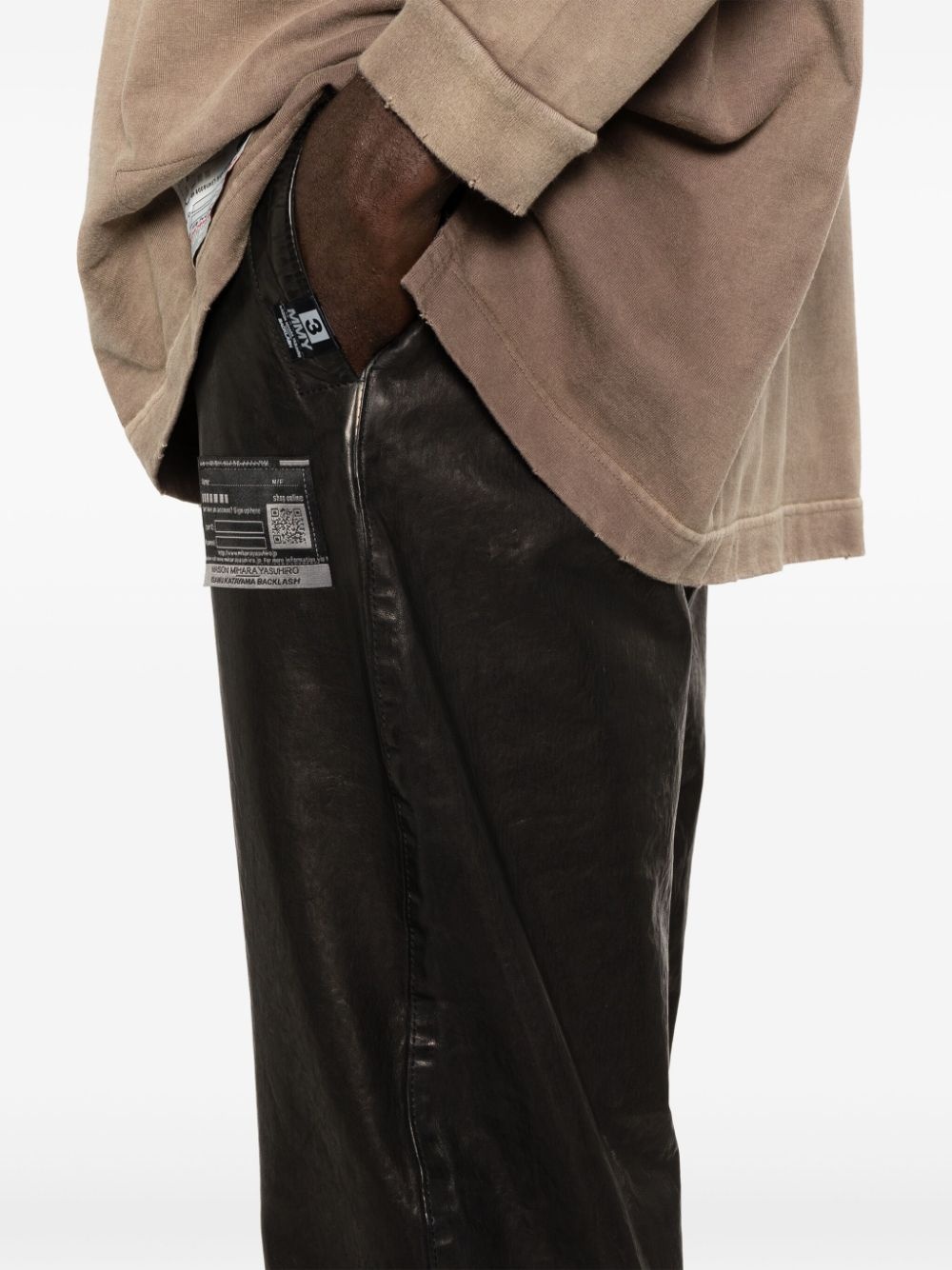 leather trousers - 5