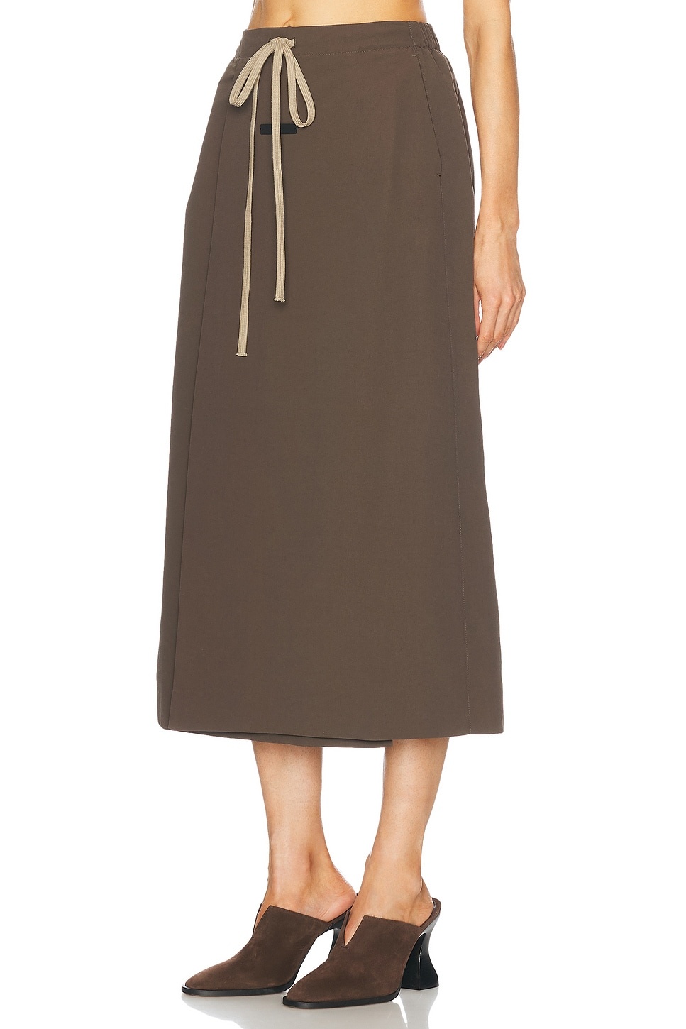 Military Nylon Wrap Skirt - 3