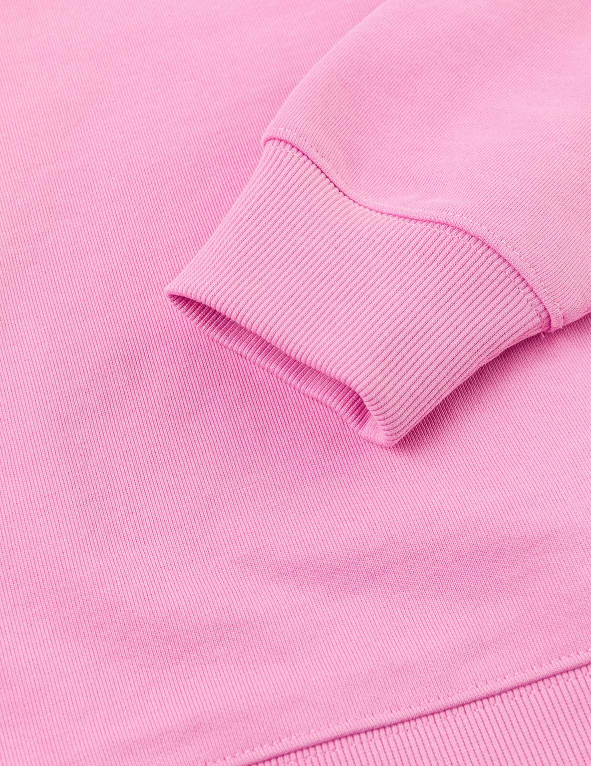 Cat and Logo Embroidery Regular Fit Sweatshirt - 10