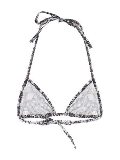 Isabel Marant floral-print bikini top outlook