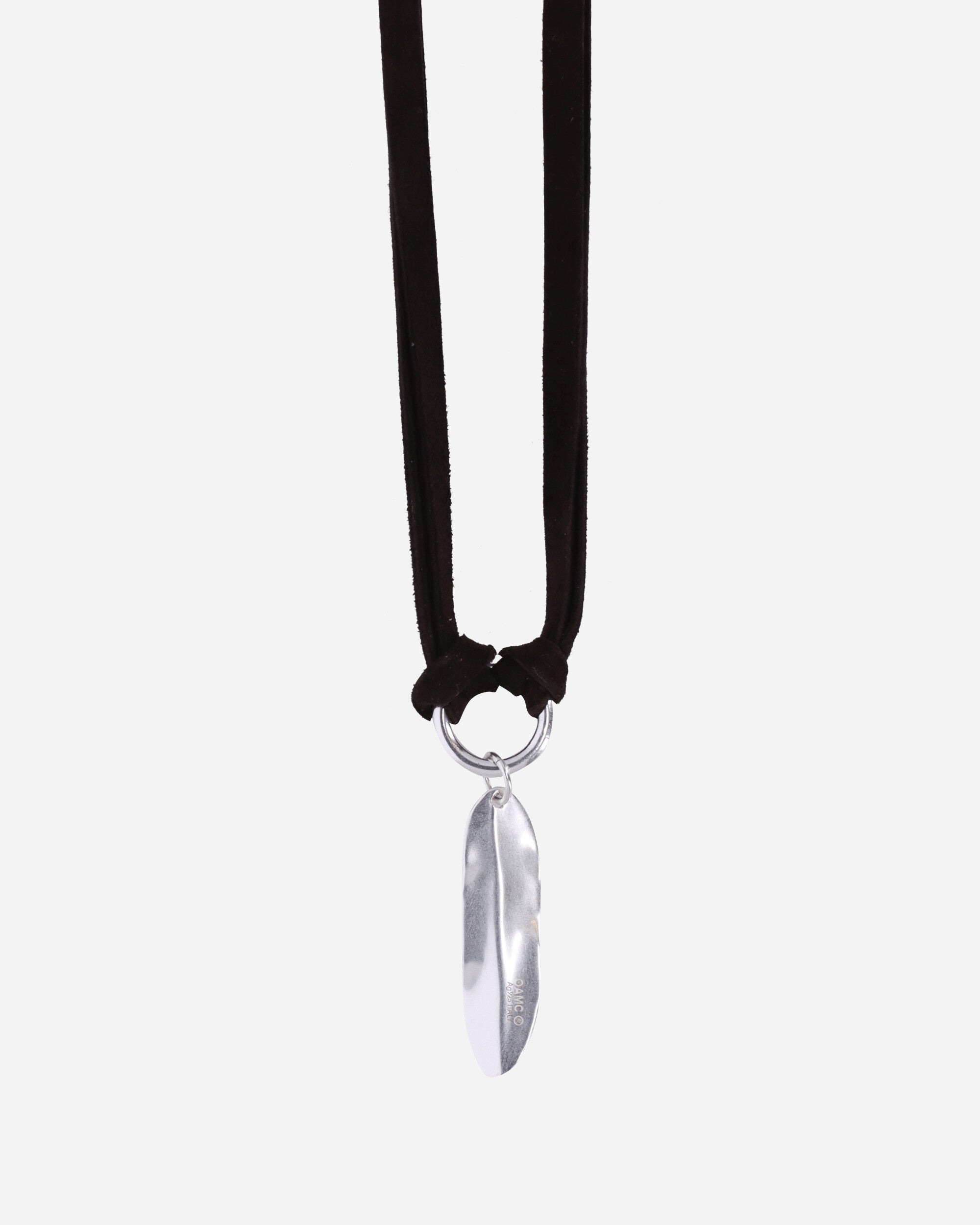 Feather Necklace Stone Grey - 3