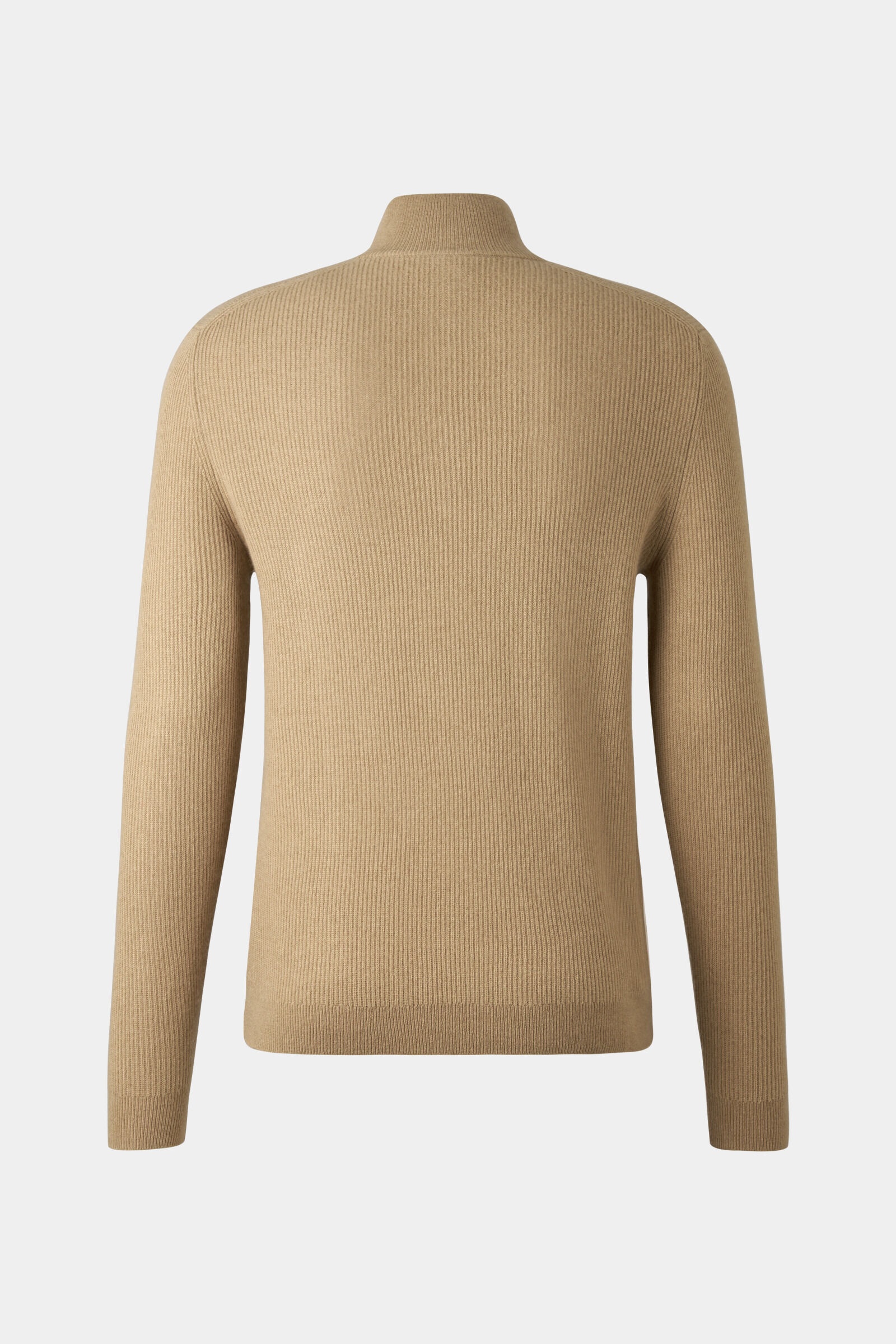 Derek half-zippered sweater in Camel - 2