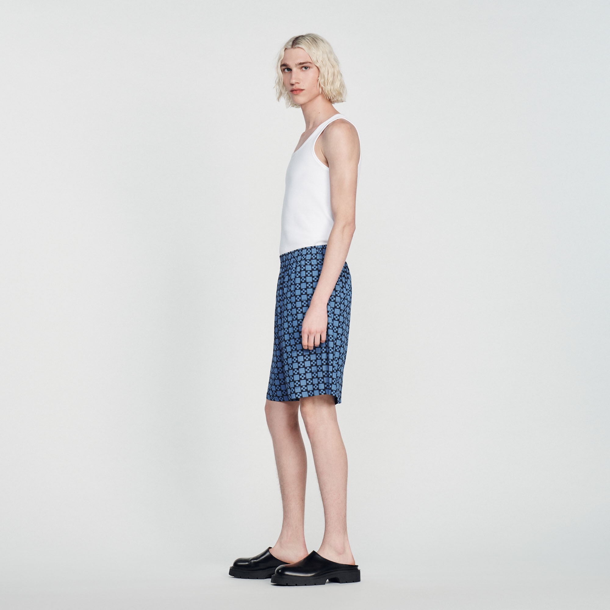 Square Cross printed shorts - 7