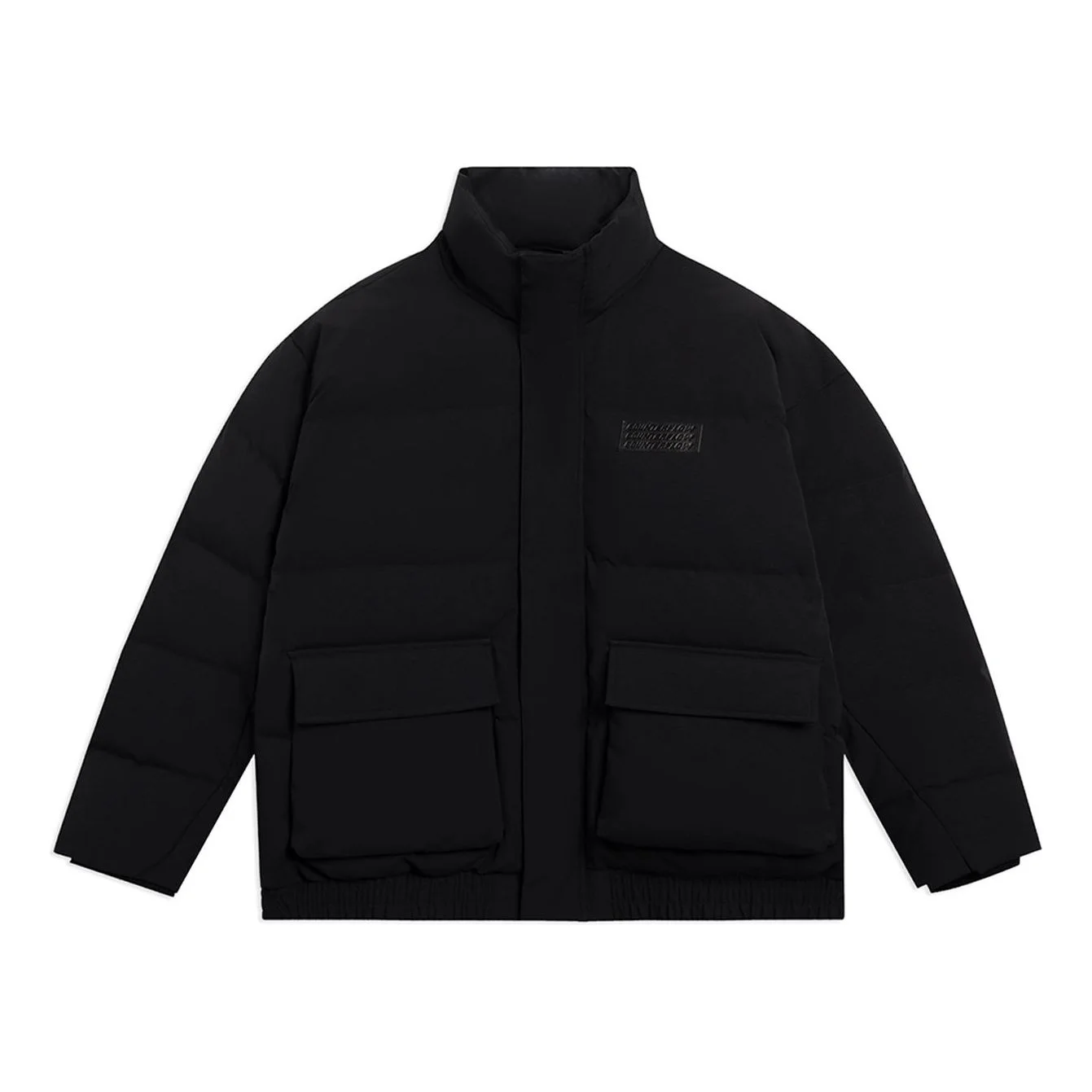 Li-Ning Counterflow Logo Down Jacket 'Black' AYMS387-1 - 1