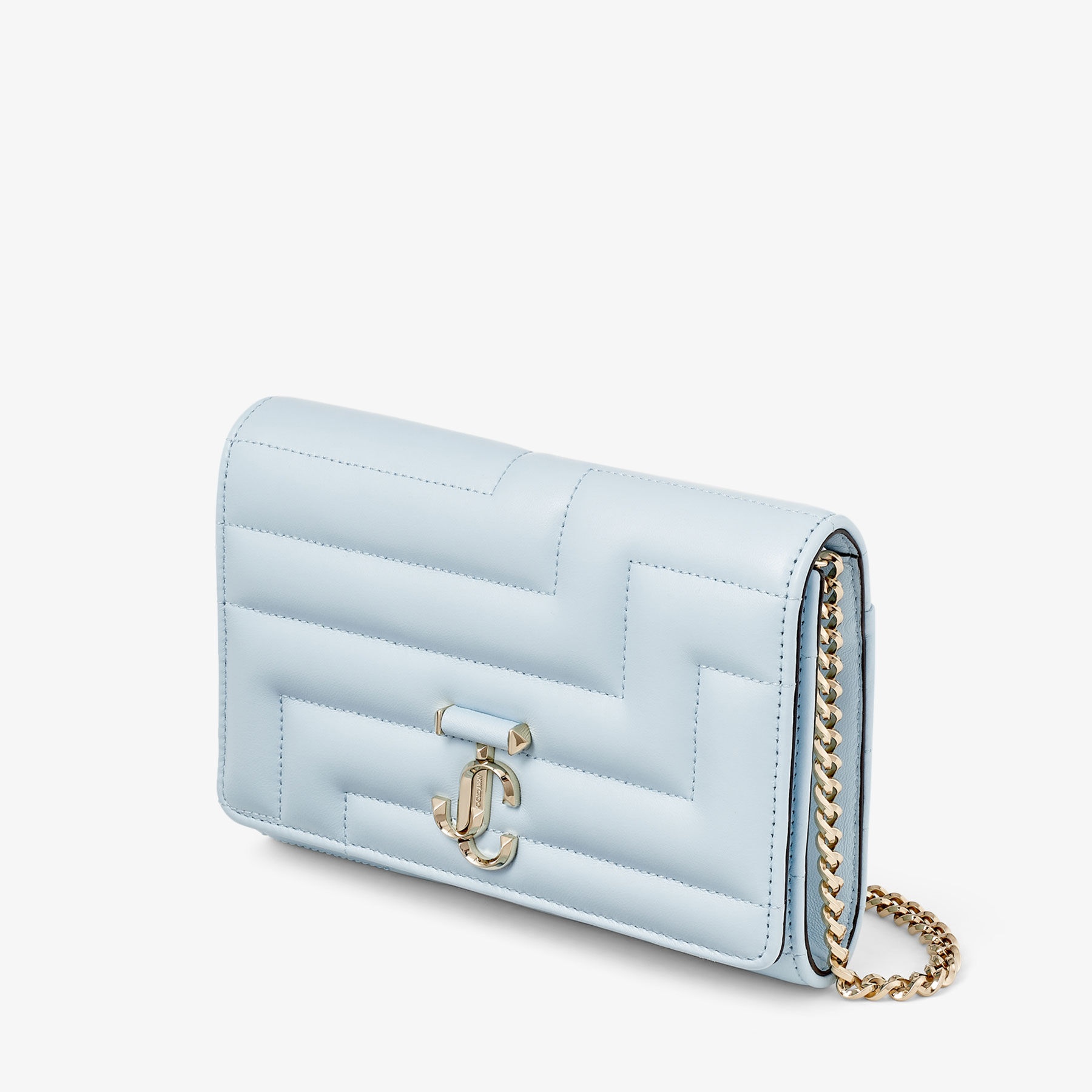 Avenue Clutch
Ice Blue Avenue Nappa Leather Clutch Bag - 3