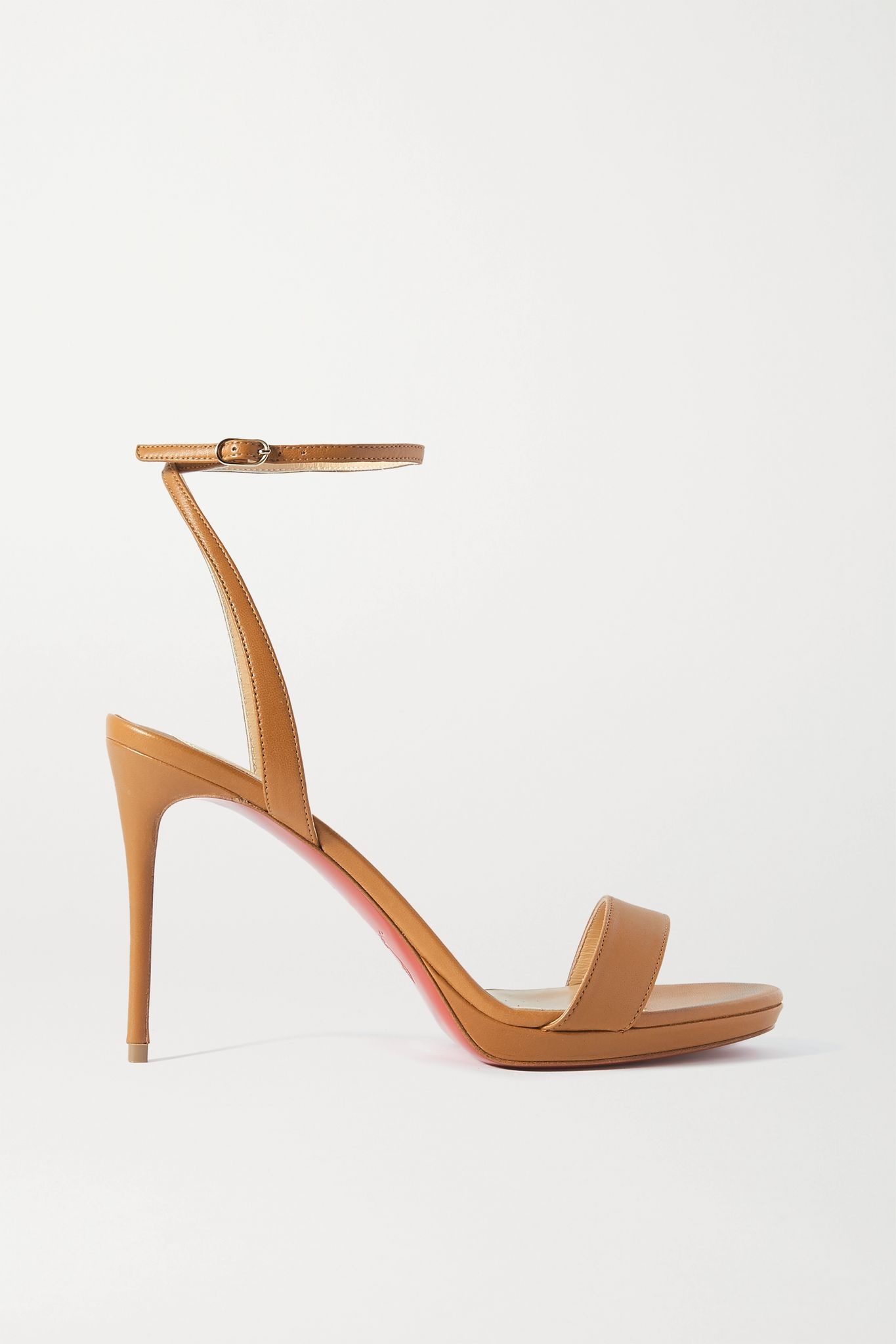 Loubi Queen 100 leather sandals - 1