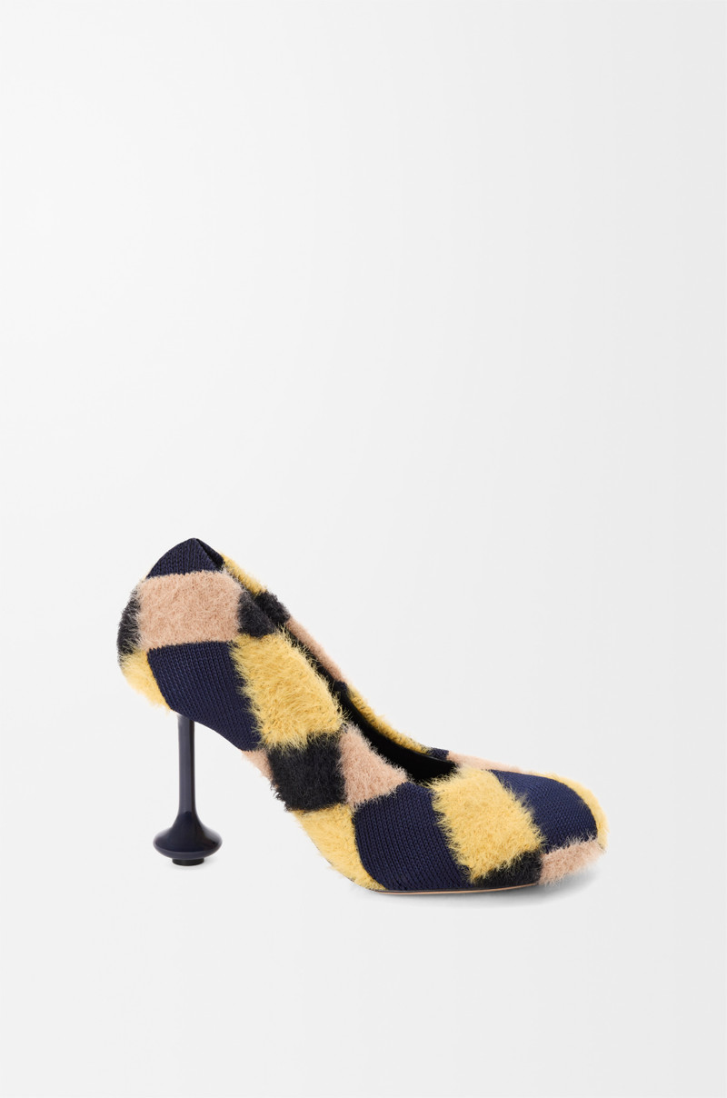 Toy pump in jacquard knit 1