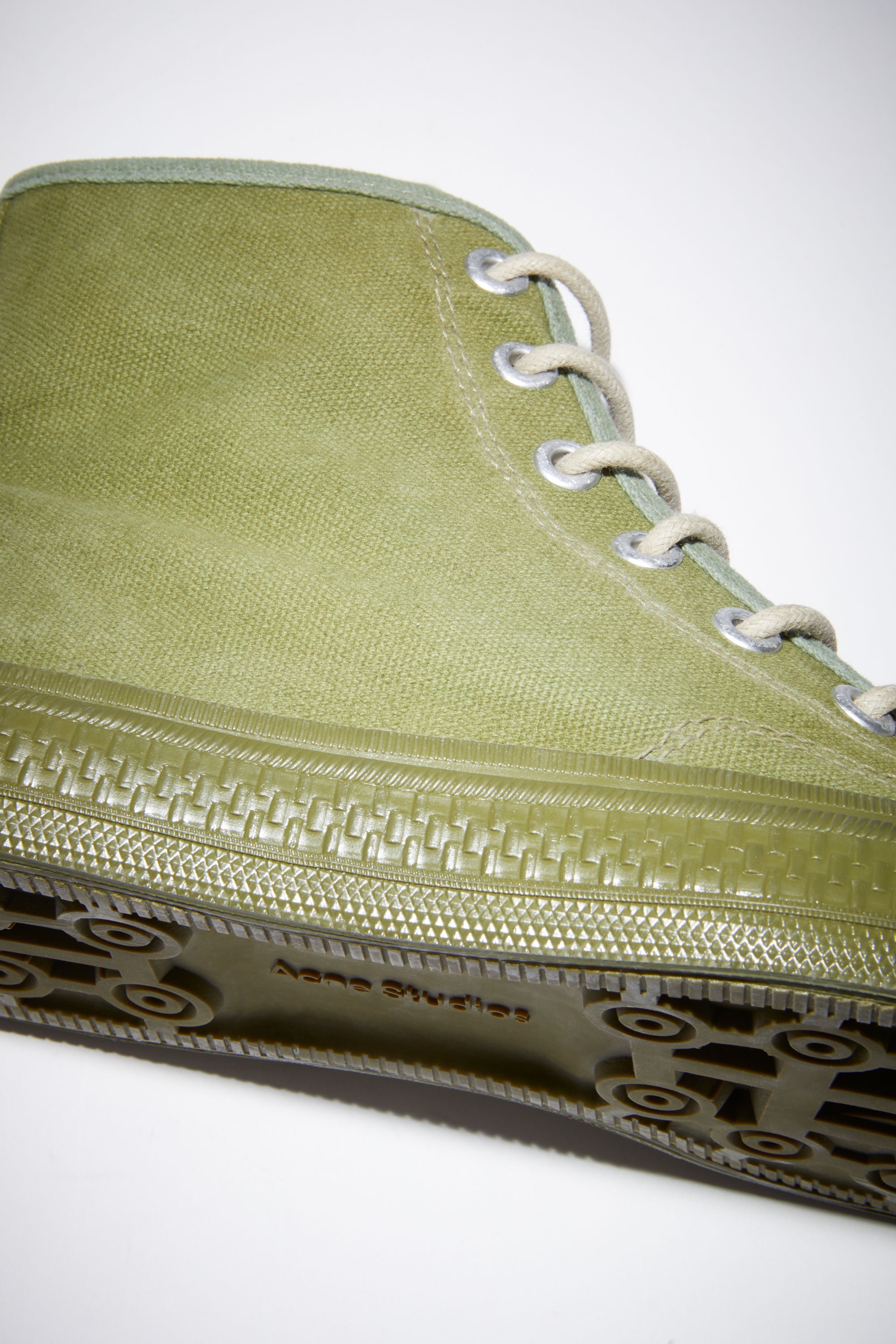 High top sneakers - Olive green - 5