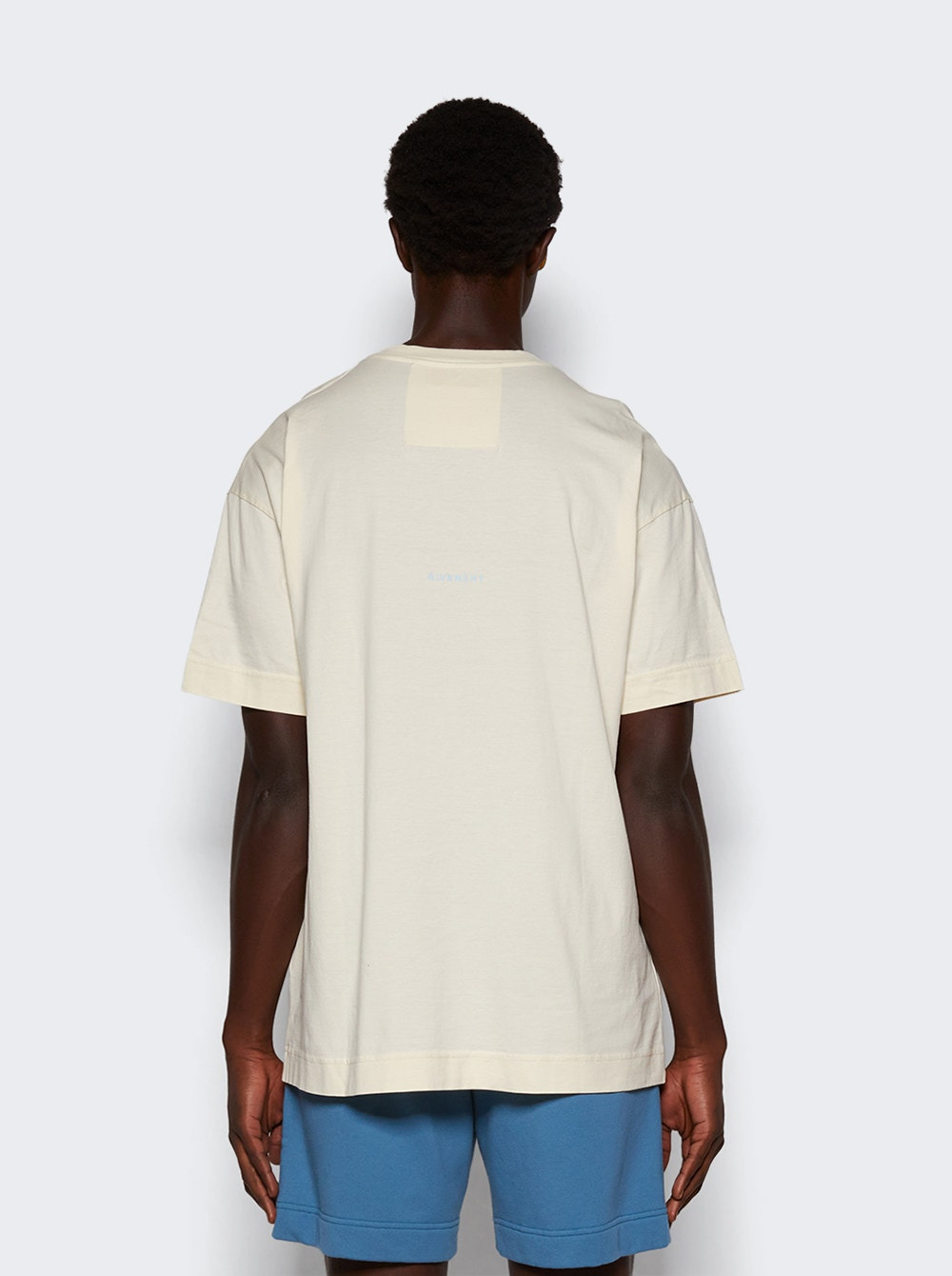 Embroidered Logo Tee Ivory - 5