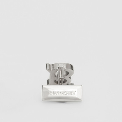 Burberry Monogram Motif Palladium-plated Cufflinks outlook