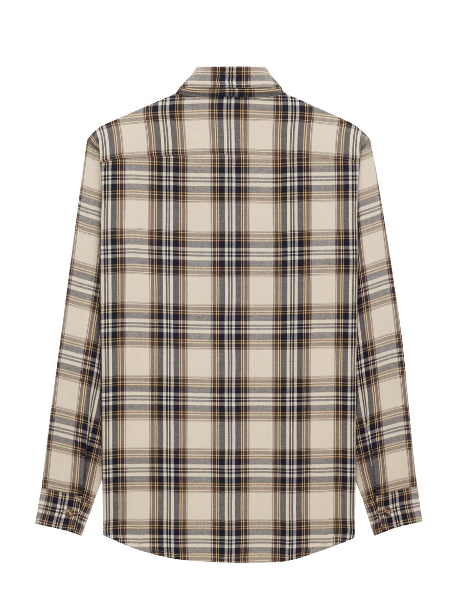 CASSANDRE COTTON TARTAN LAVALLIÈRE SHIRT - 2