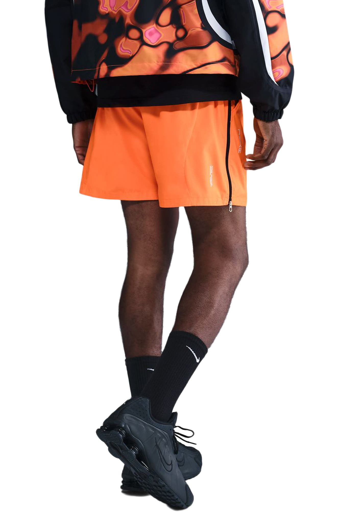 Nike Project F.R.O.G. Drawstring Shorts in Total Orange/Hyper Royal at Nordstrom - 2