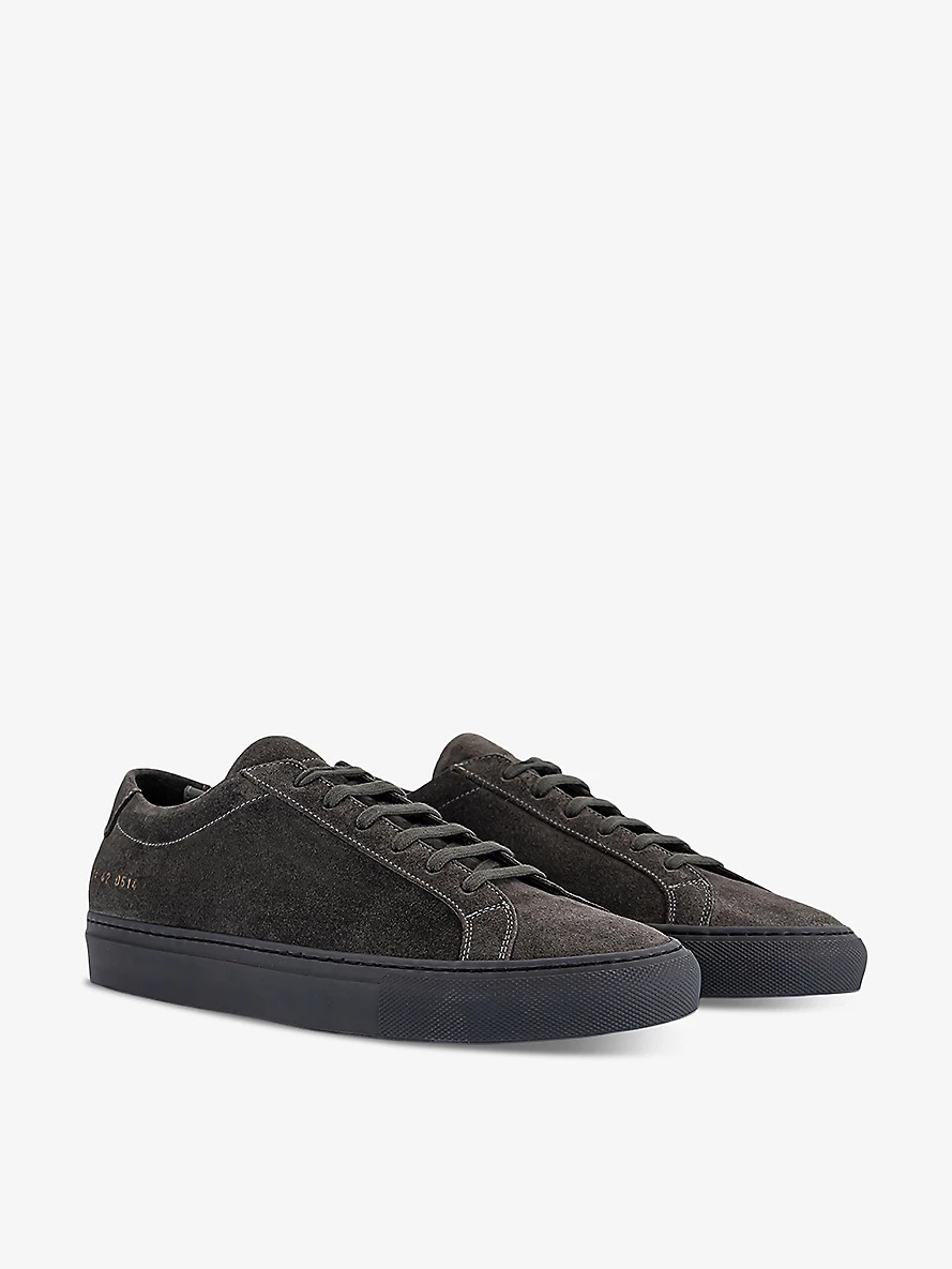 Achilles low-top suede trainers - 3