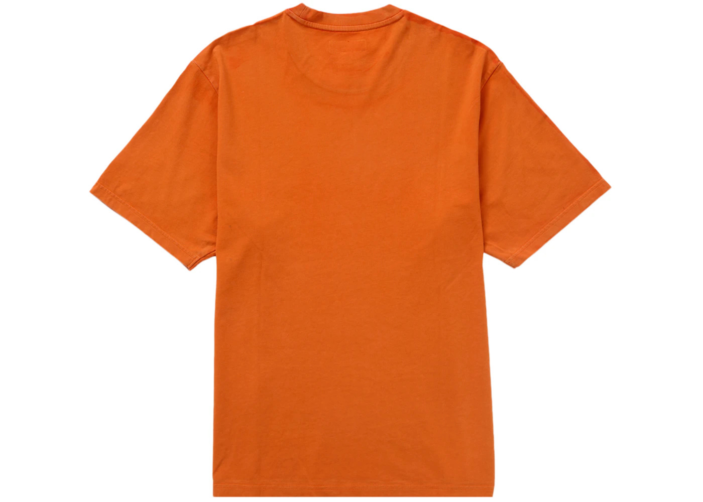 Supreme Overprint Small Box S/S Top Orange - 2