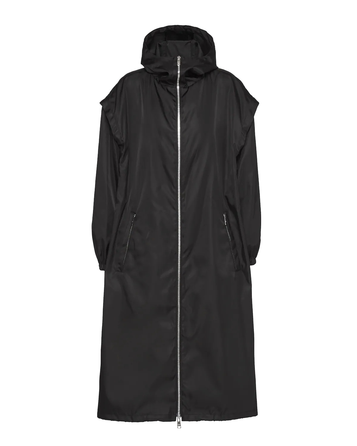 Re-Nylon gabardine parka - 1